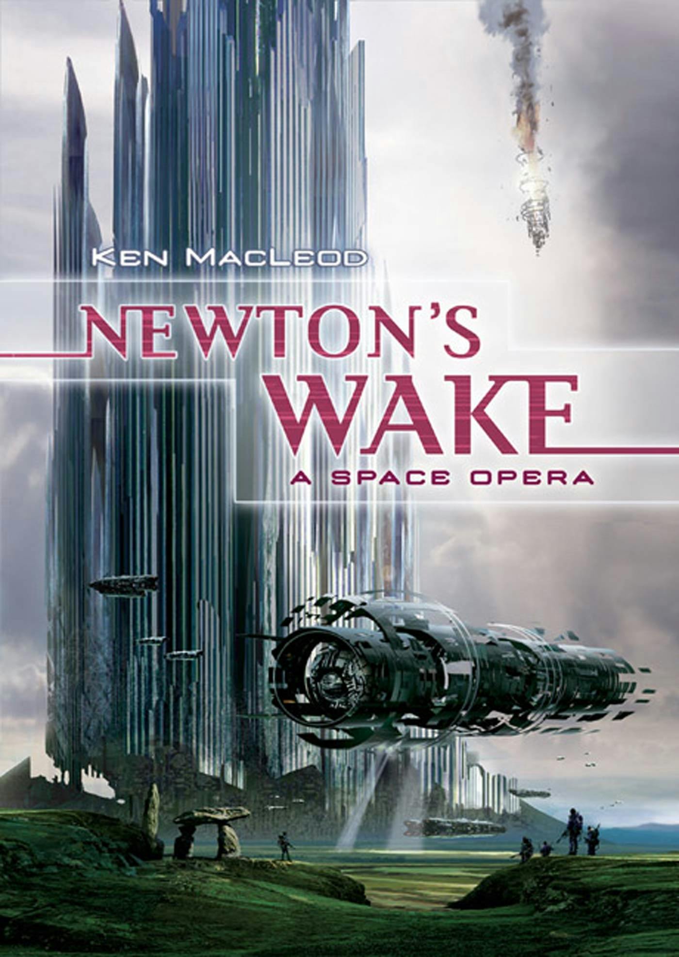 Cover for the book titled as: Newton's Wake