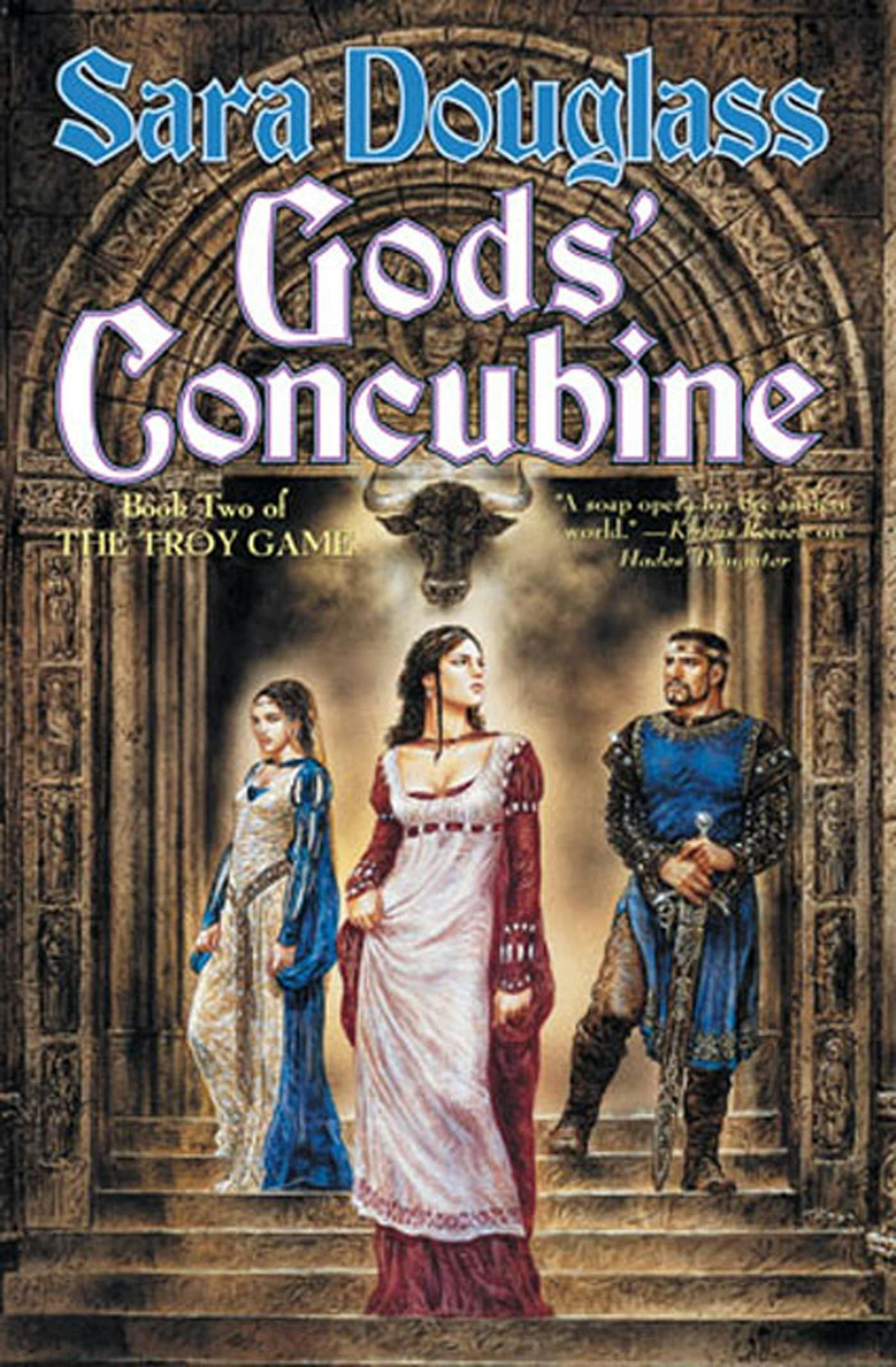 Cover for the book titled as: Gods' Concubine