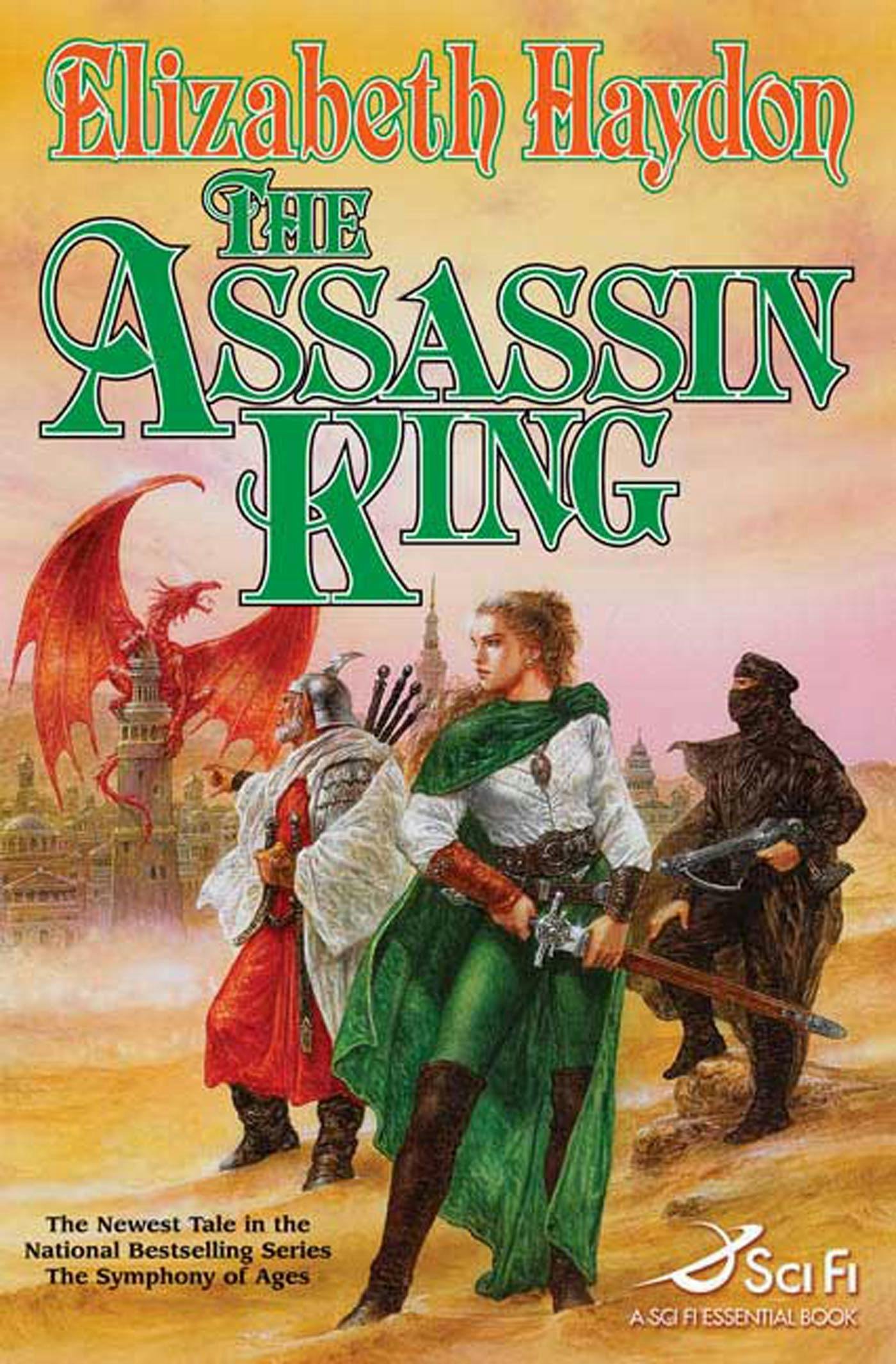 Cover for the book titled as: The Assassin King