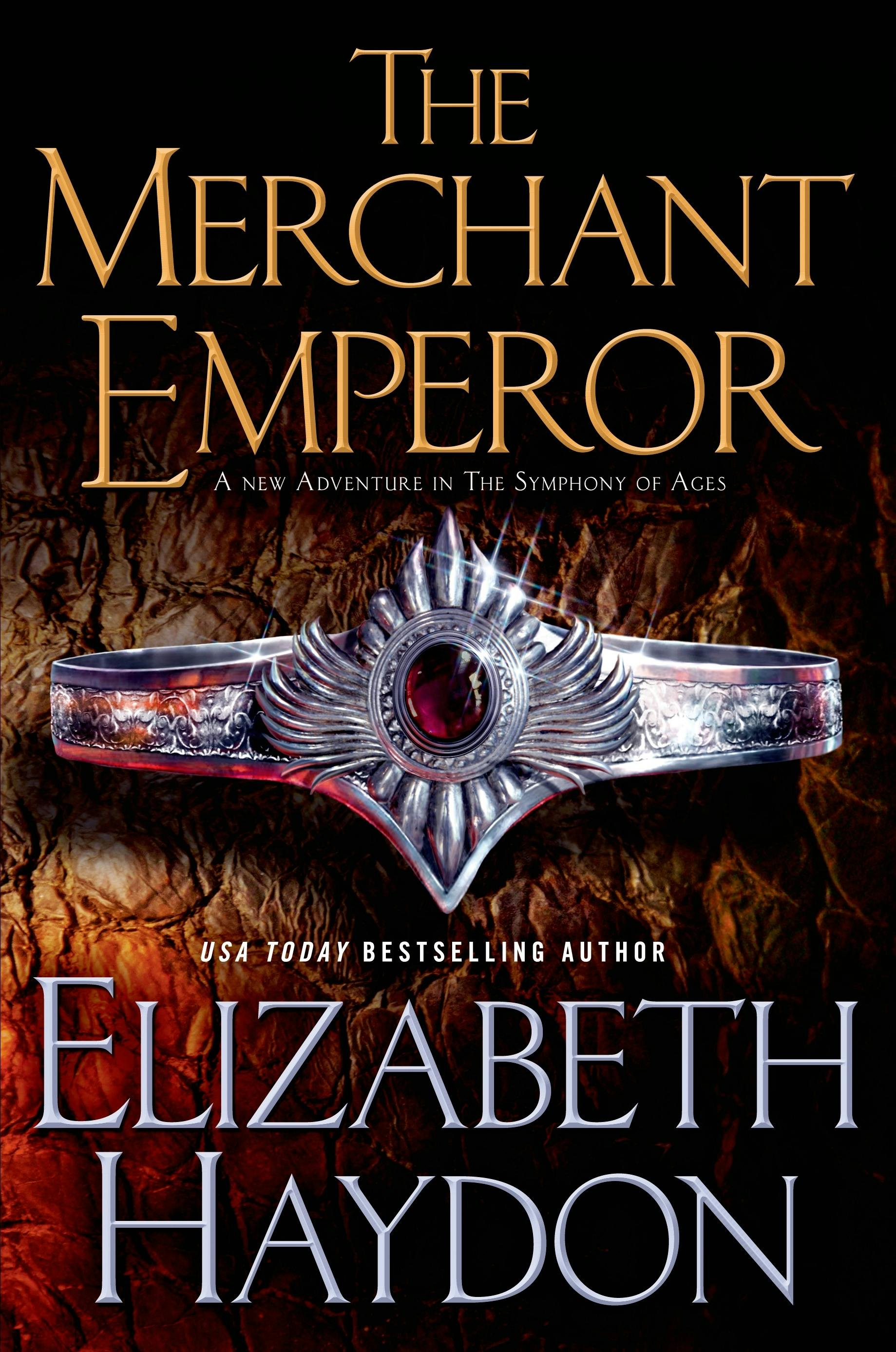 Cover for the book titled as: The Merchant Emperor