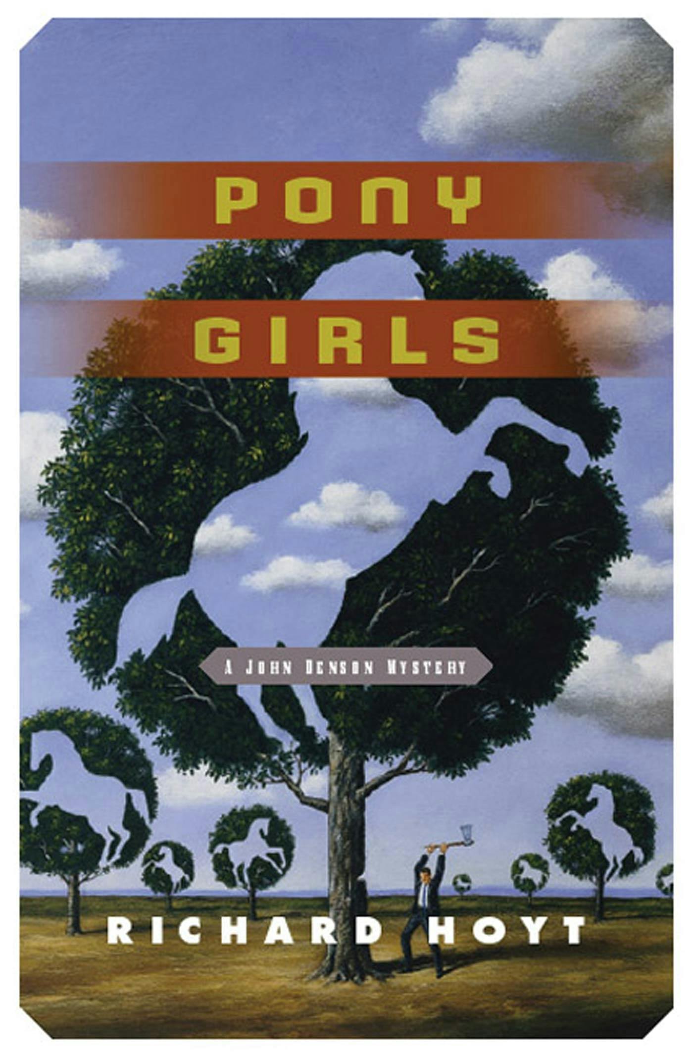 Cover for the book titled as: Pony Girls