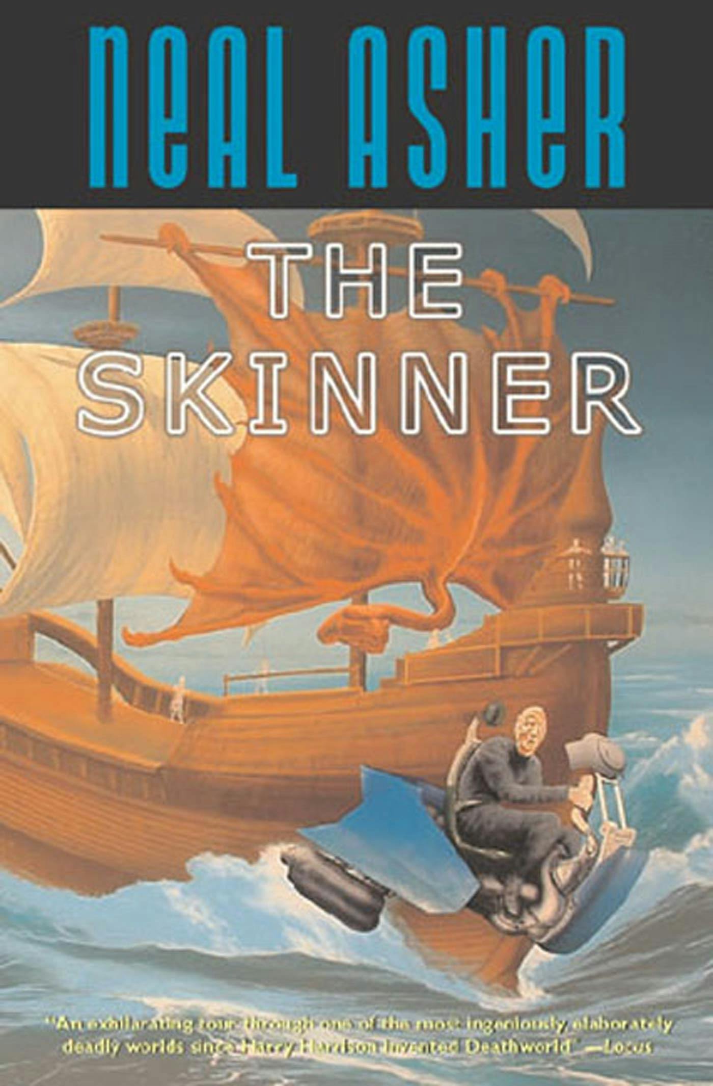 Cover for the book titled as: The Skinner