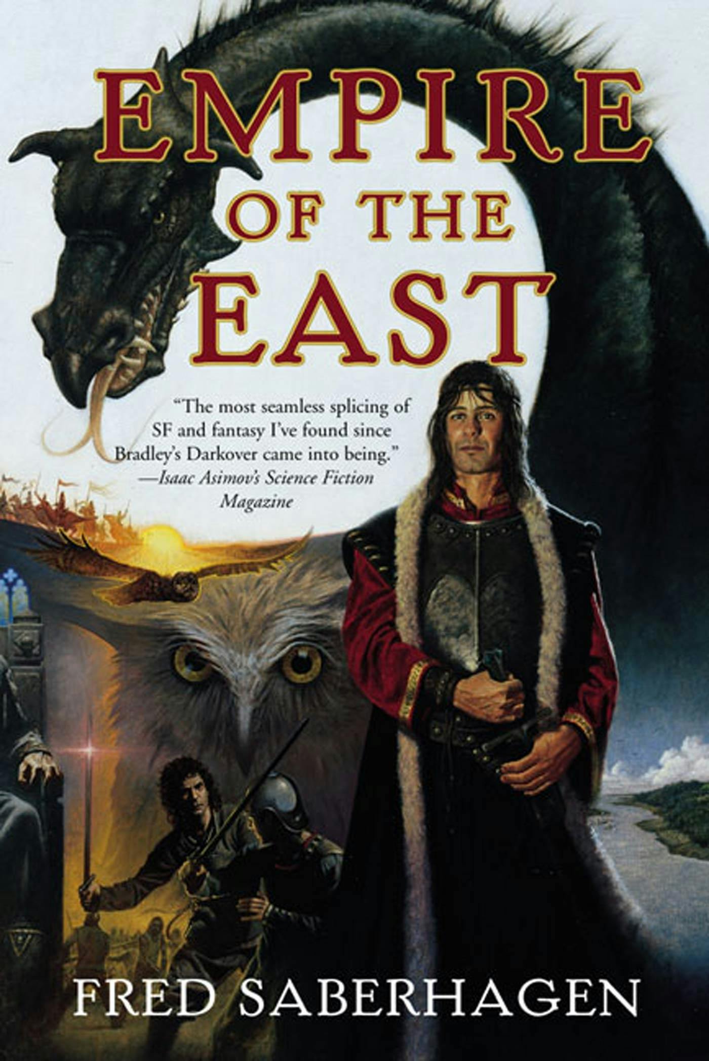 Cover for the book titled as: Empire of the East