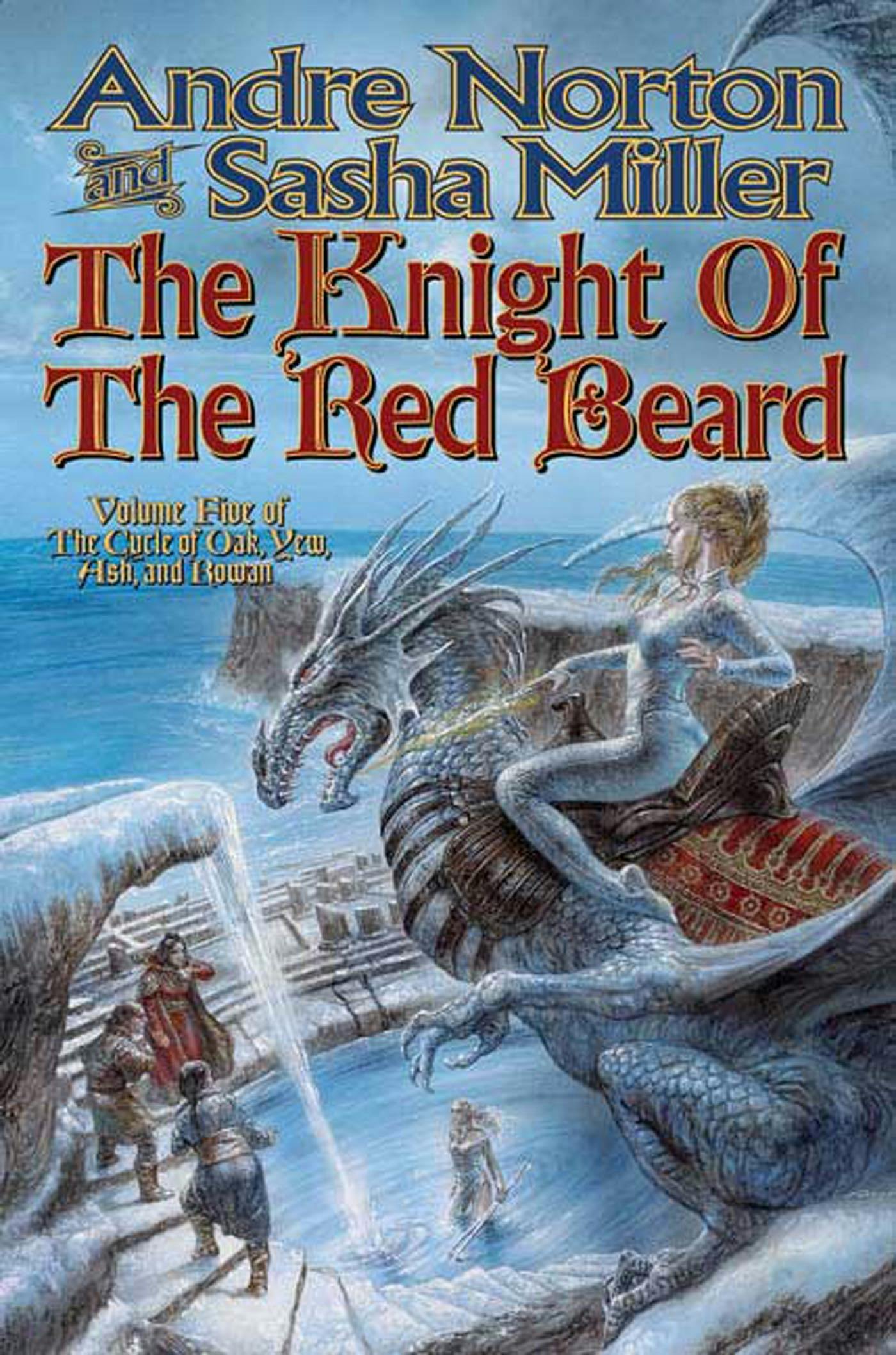 Cover for the book titled as: The Knight of the Red Beard