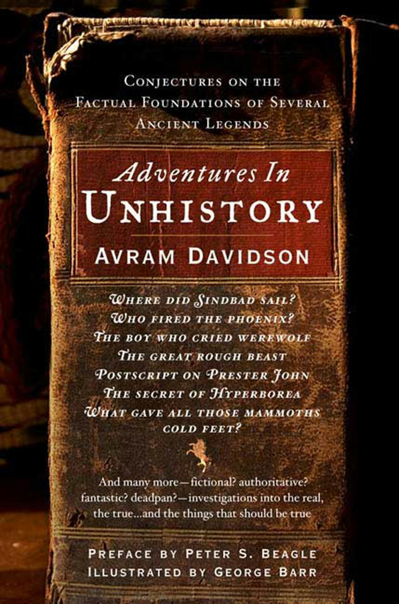 Cover for the book titled as: Adventures in Unhistory