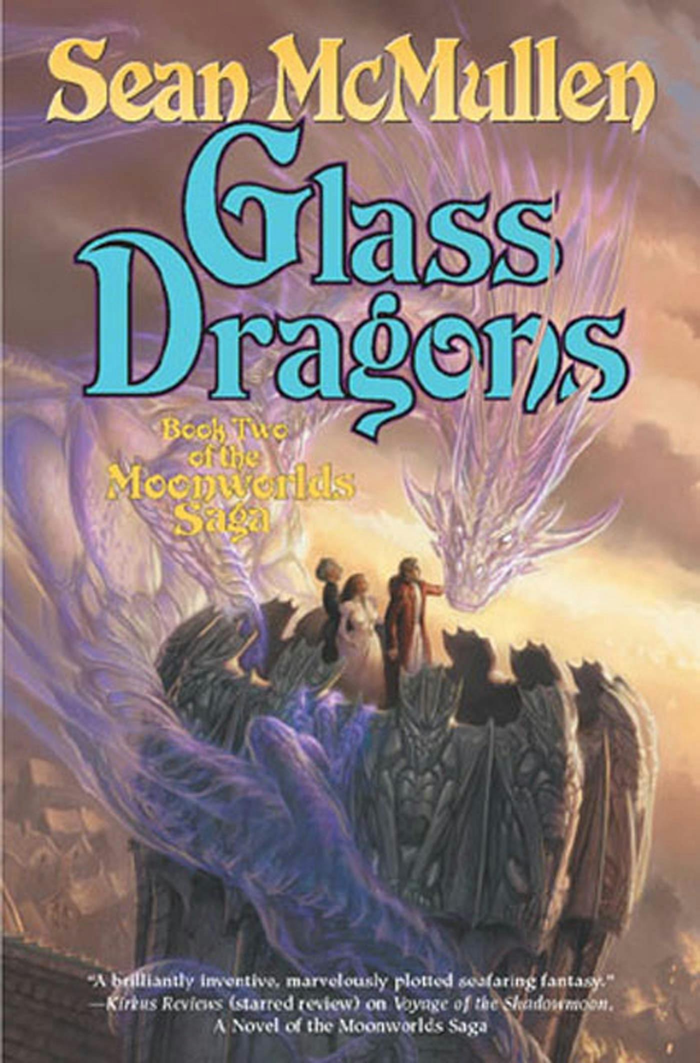 Cover for the book titled as: Glass Dragons