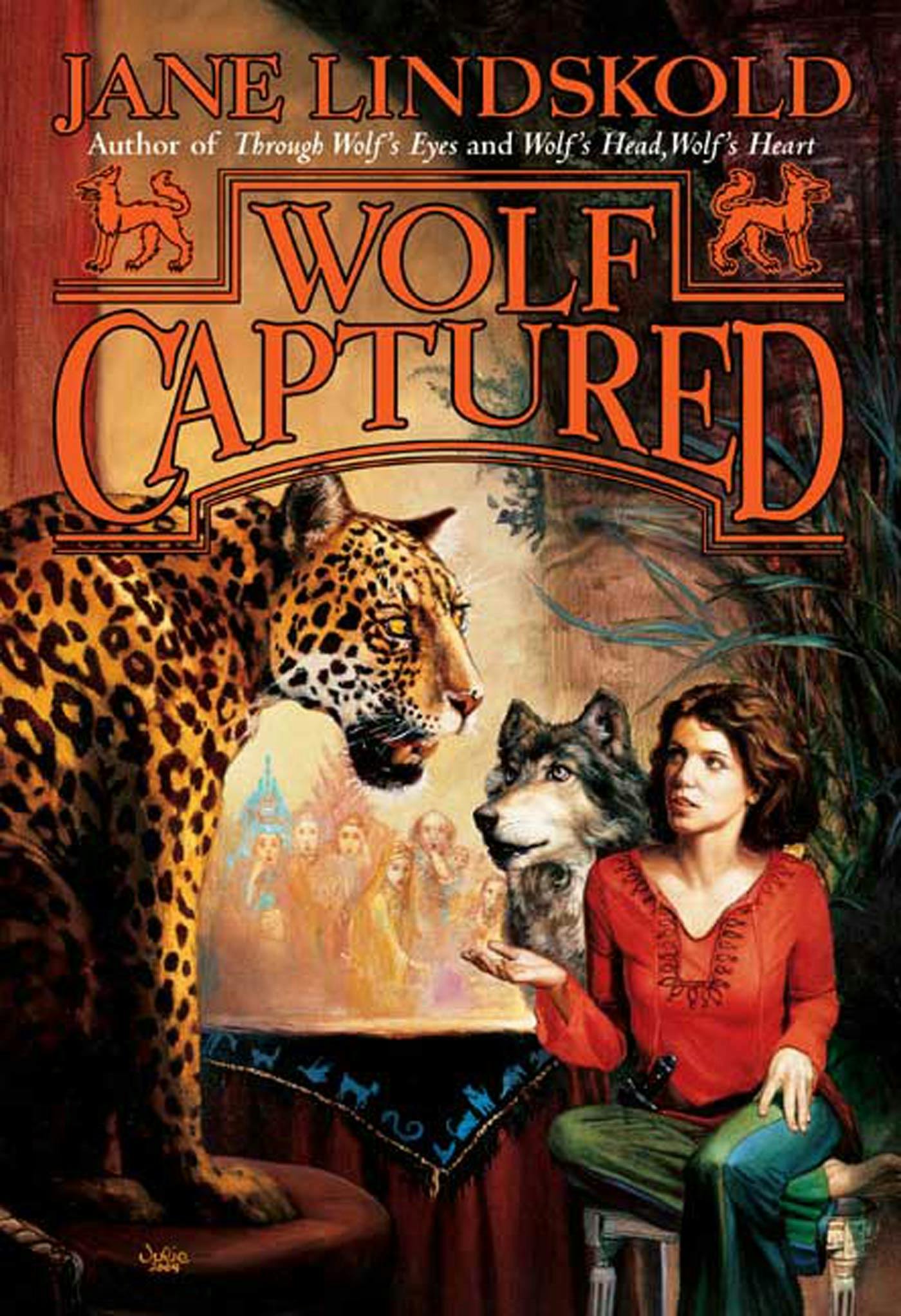 Cover for the book titled as: Wolf Captured