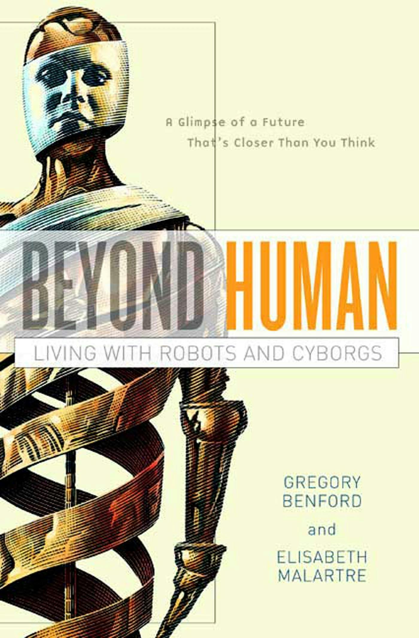 Cover for the book titled as: Beyond Human