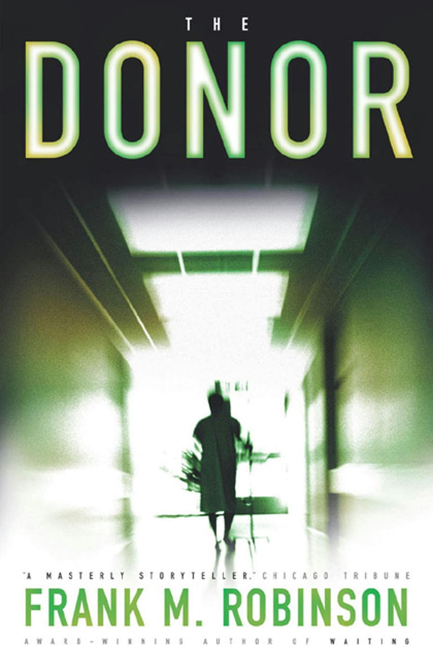 Cover for the book titled as: The Donor
