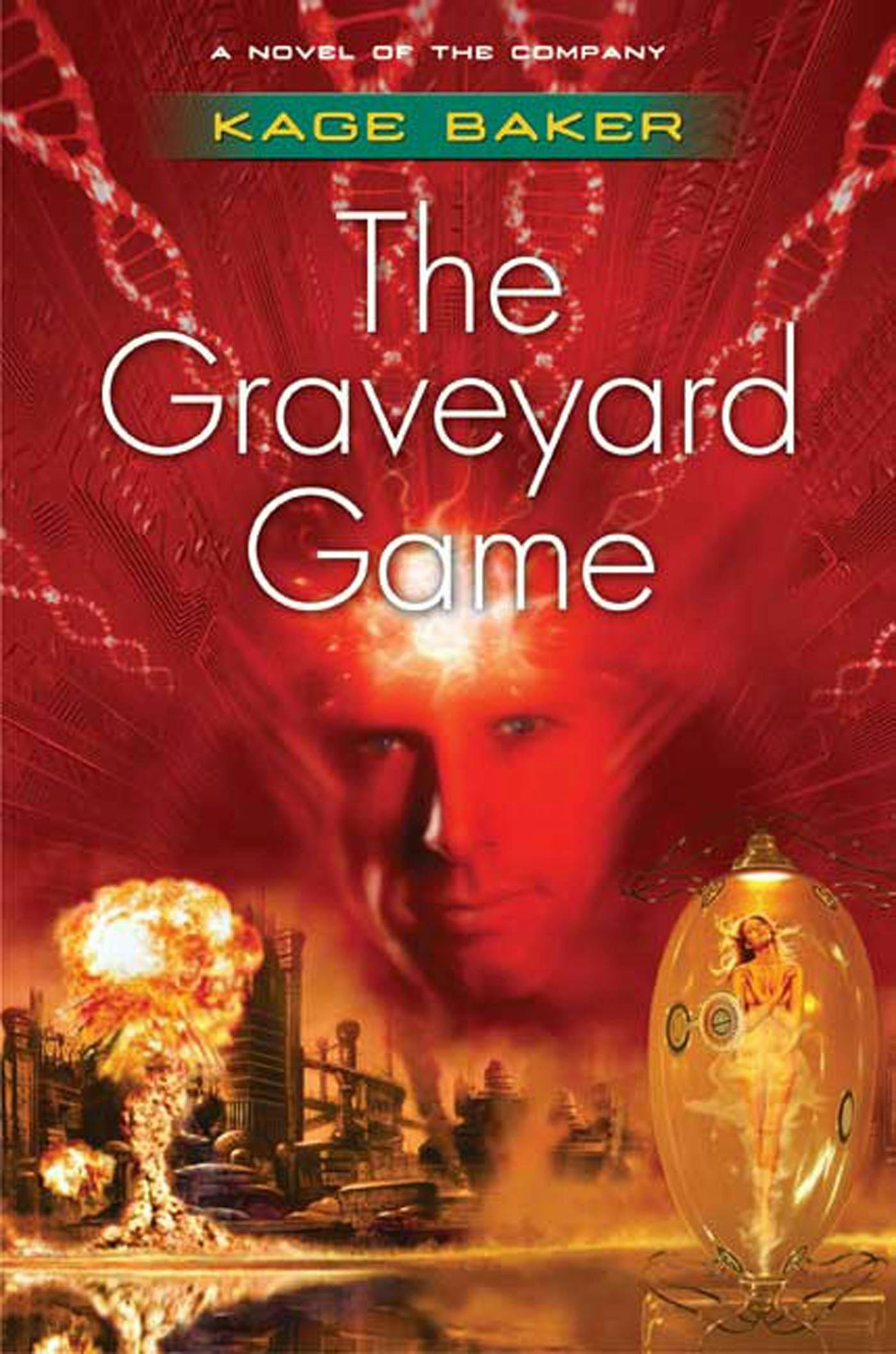 Cover for the book titled as: The Graveyard Game