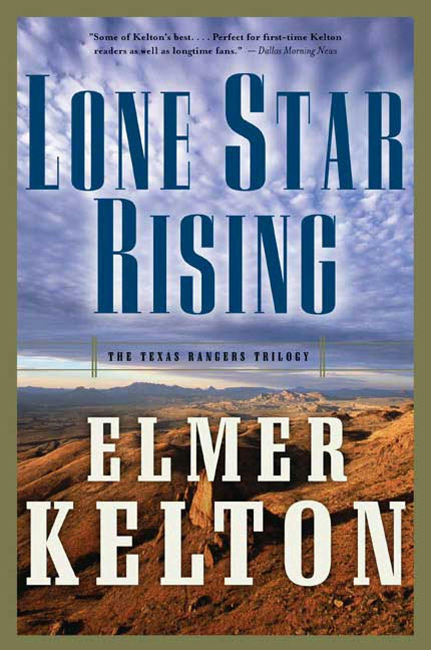 Cover for the book titled as: Lone Star Rising