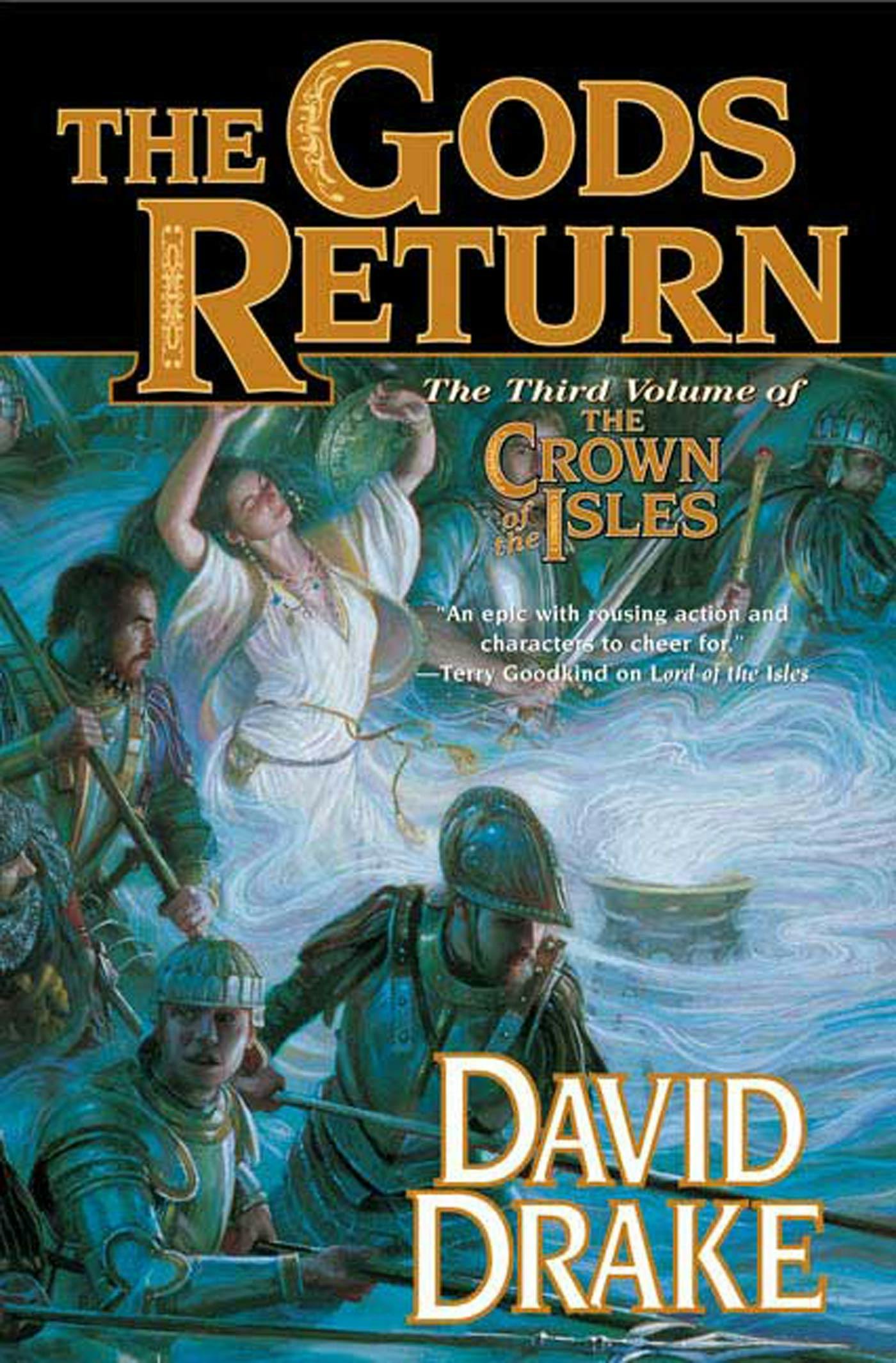 Cover for the book titled as: The Gods Return