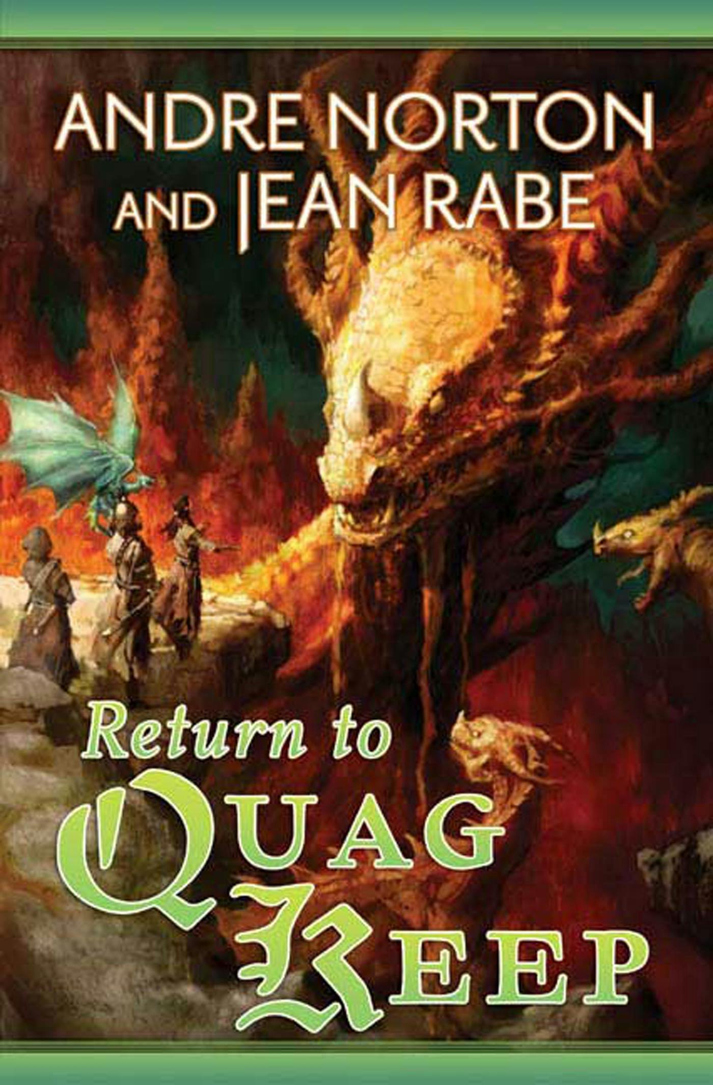 Cover for the book titled as: Return to Quag Keep