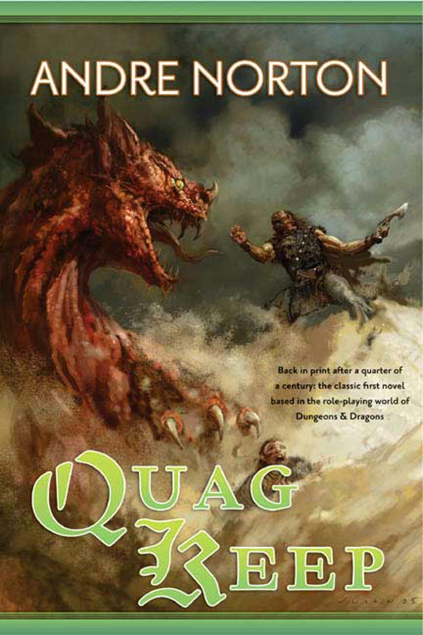 Cover for the book titled as: Quag Keep
