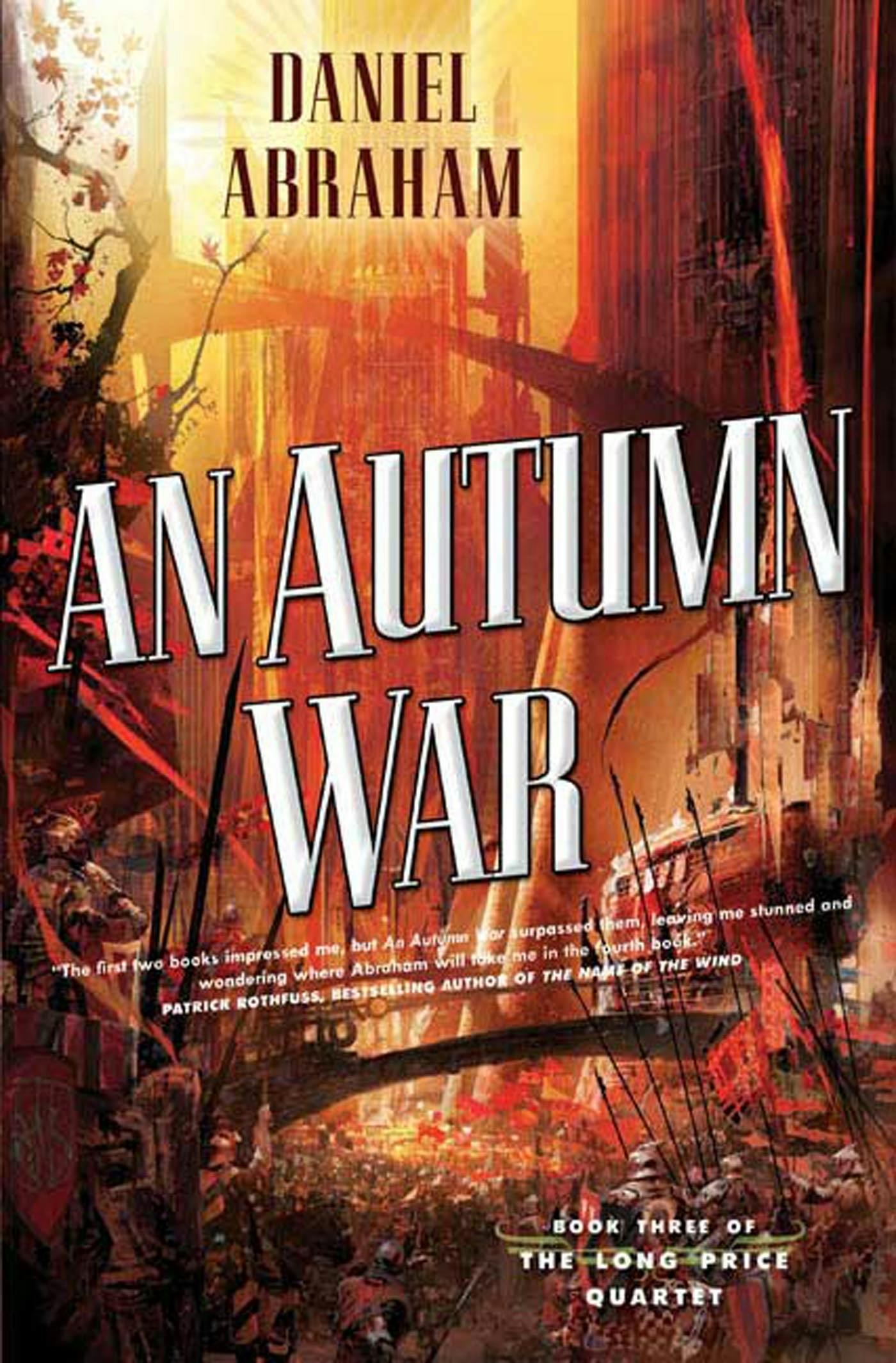 Cover for the book titled as: An Autumn War