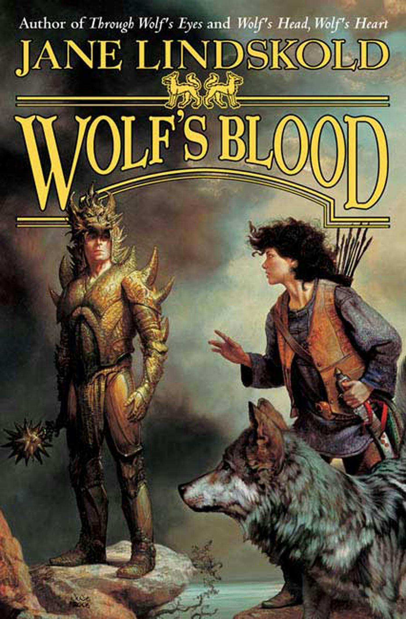 Cover for the book titled as: Wolf's Blood