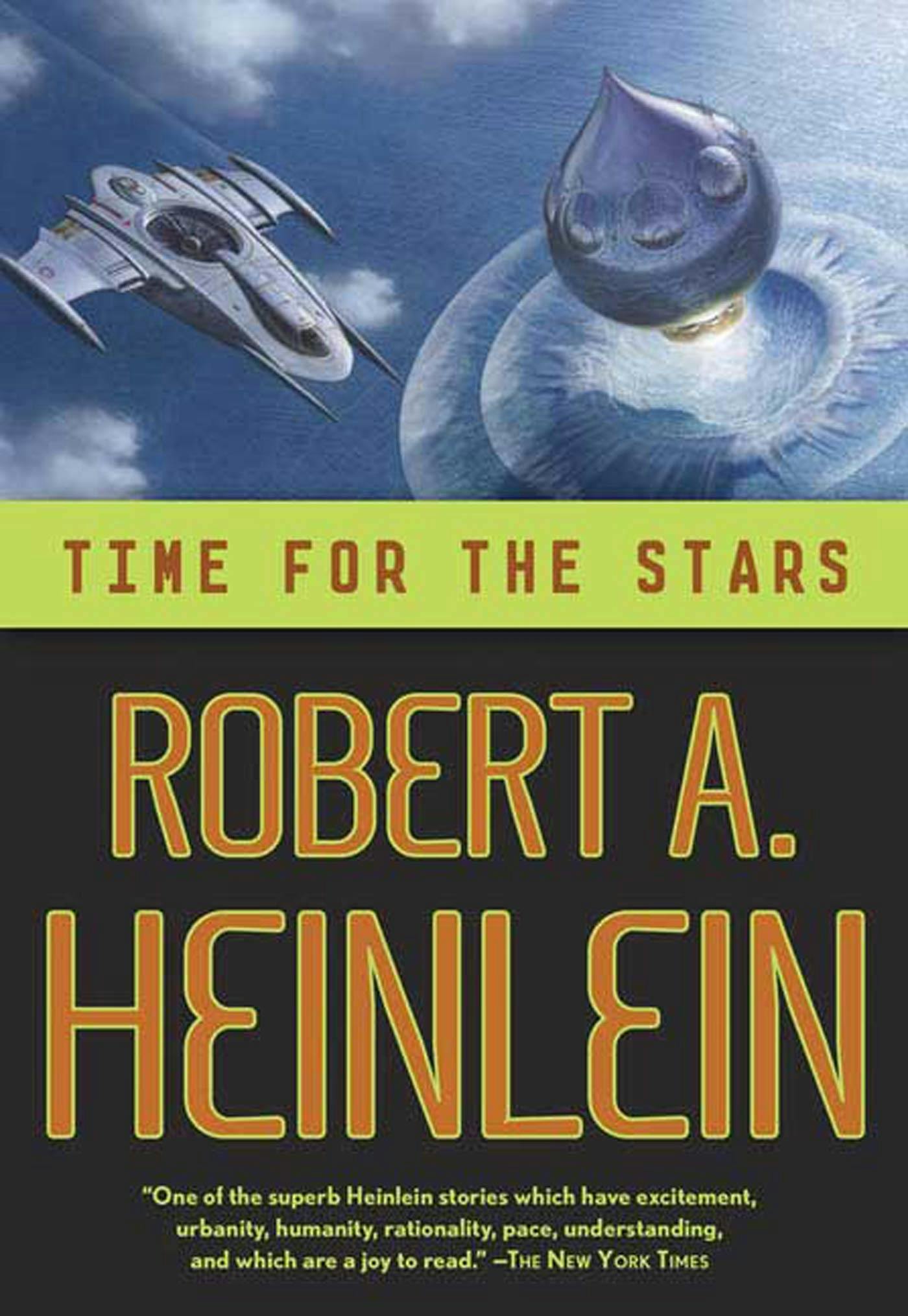Cover for the book titled as: Time for the Stars
