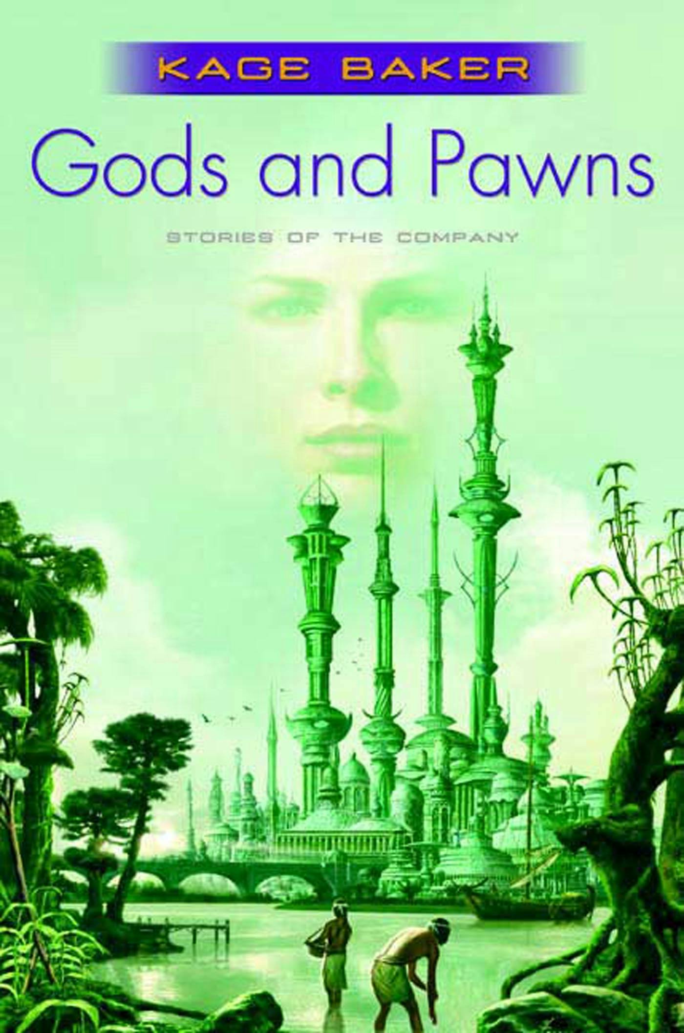 Cover for the book titled as: Gods and Pawns