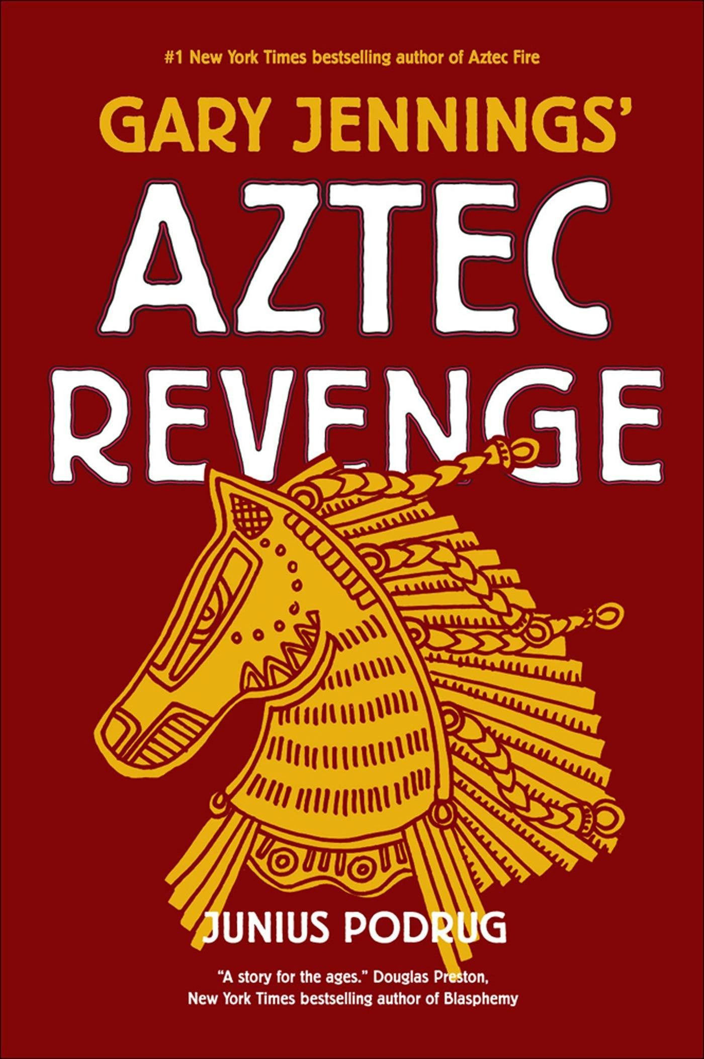 Cover for the book titled as: Aztec Revenge