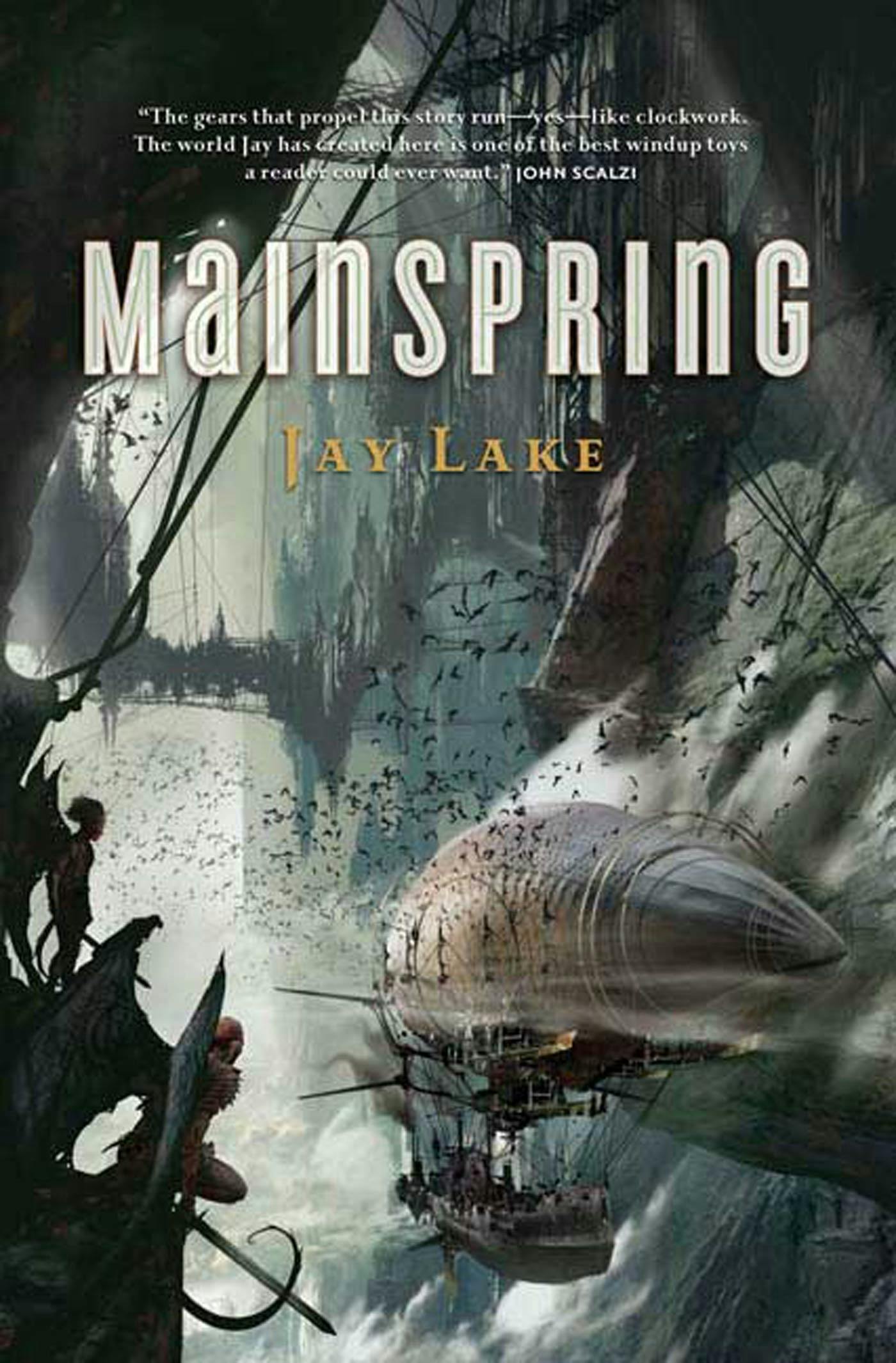 Cover for the book titled as: Mainspring