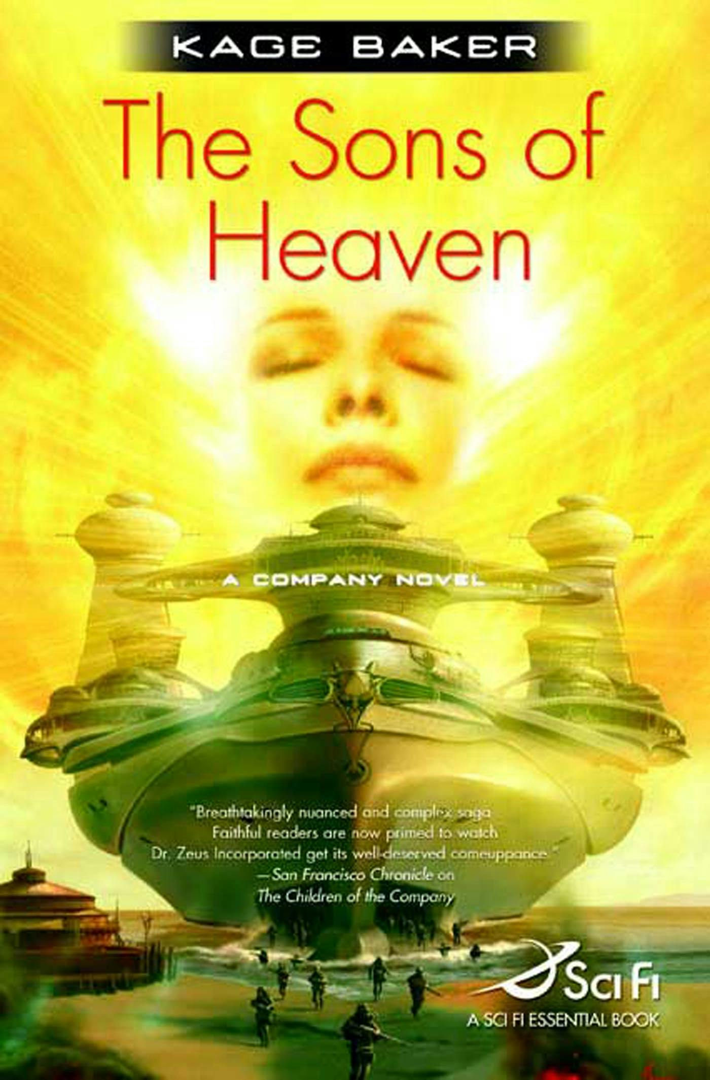 Cover for the book titled as: The Sons of Heaven