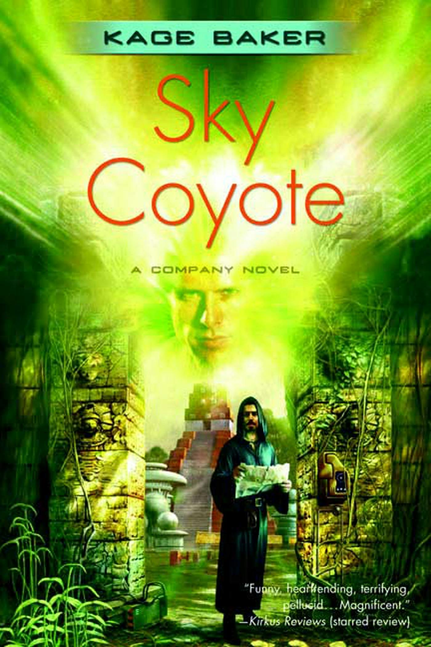Cover for the book titled as: Sky Coyote