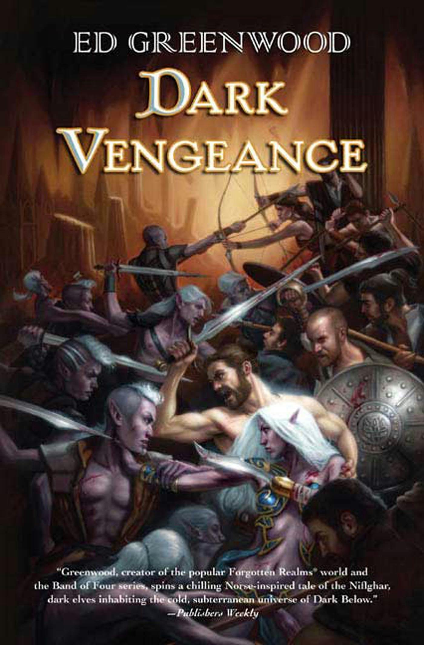 Cover for the book titled as: Dark Vengeance