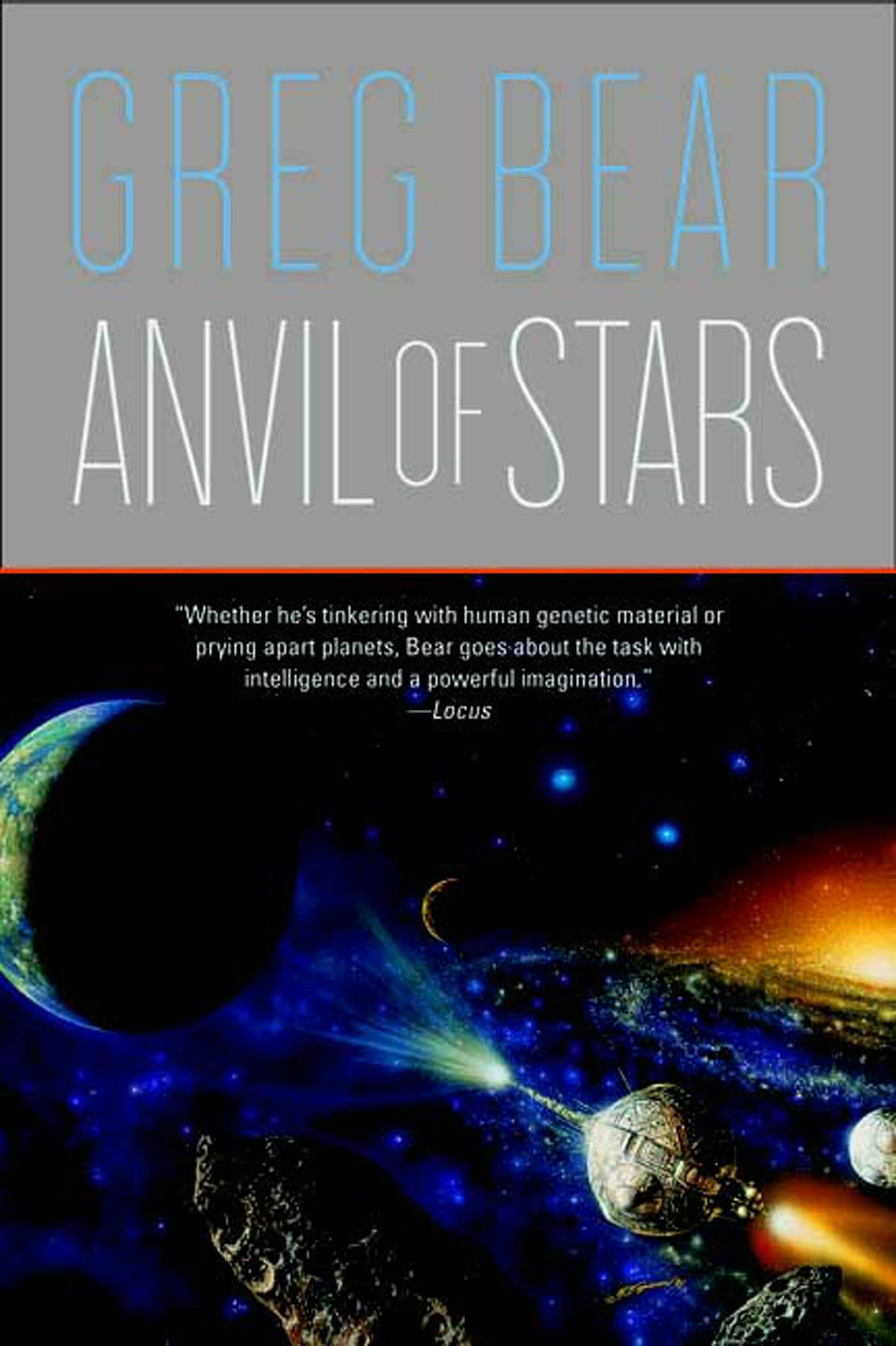 Cover for the book titled as: Anvil of Stars