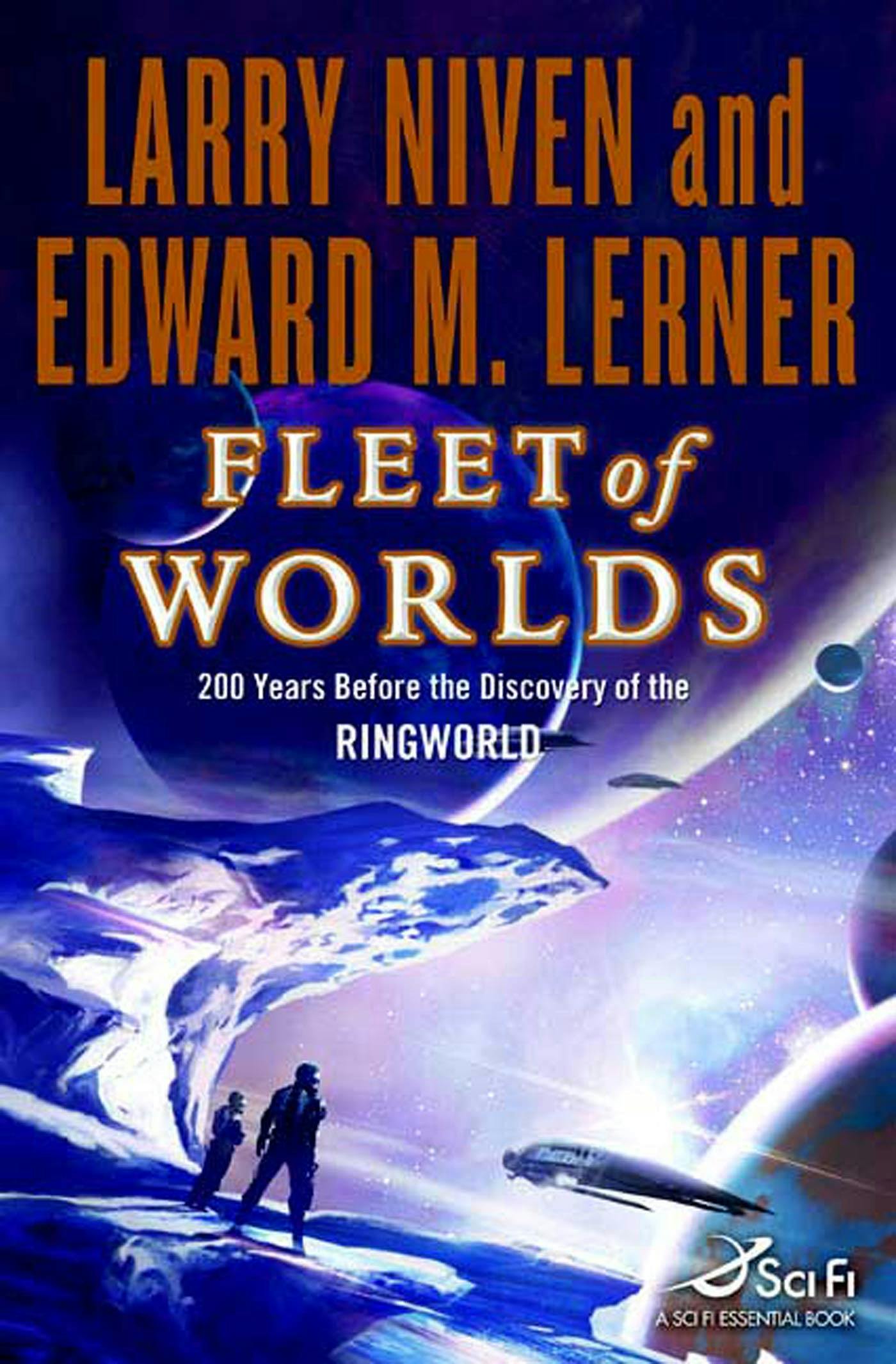 Cover for the book titled as: Fleet of Worlds