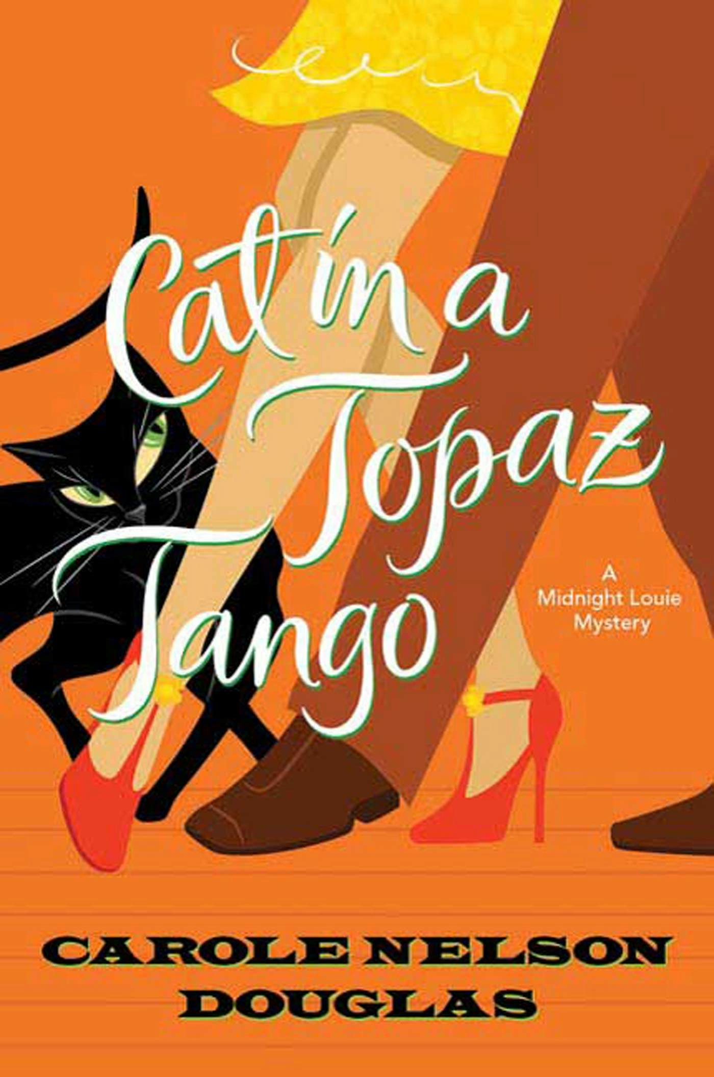 Cover for the book titled as: Cat in a Topaz Tango