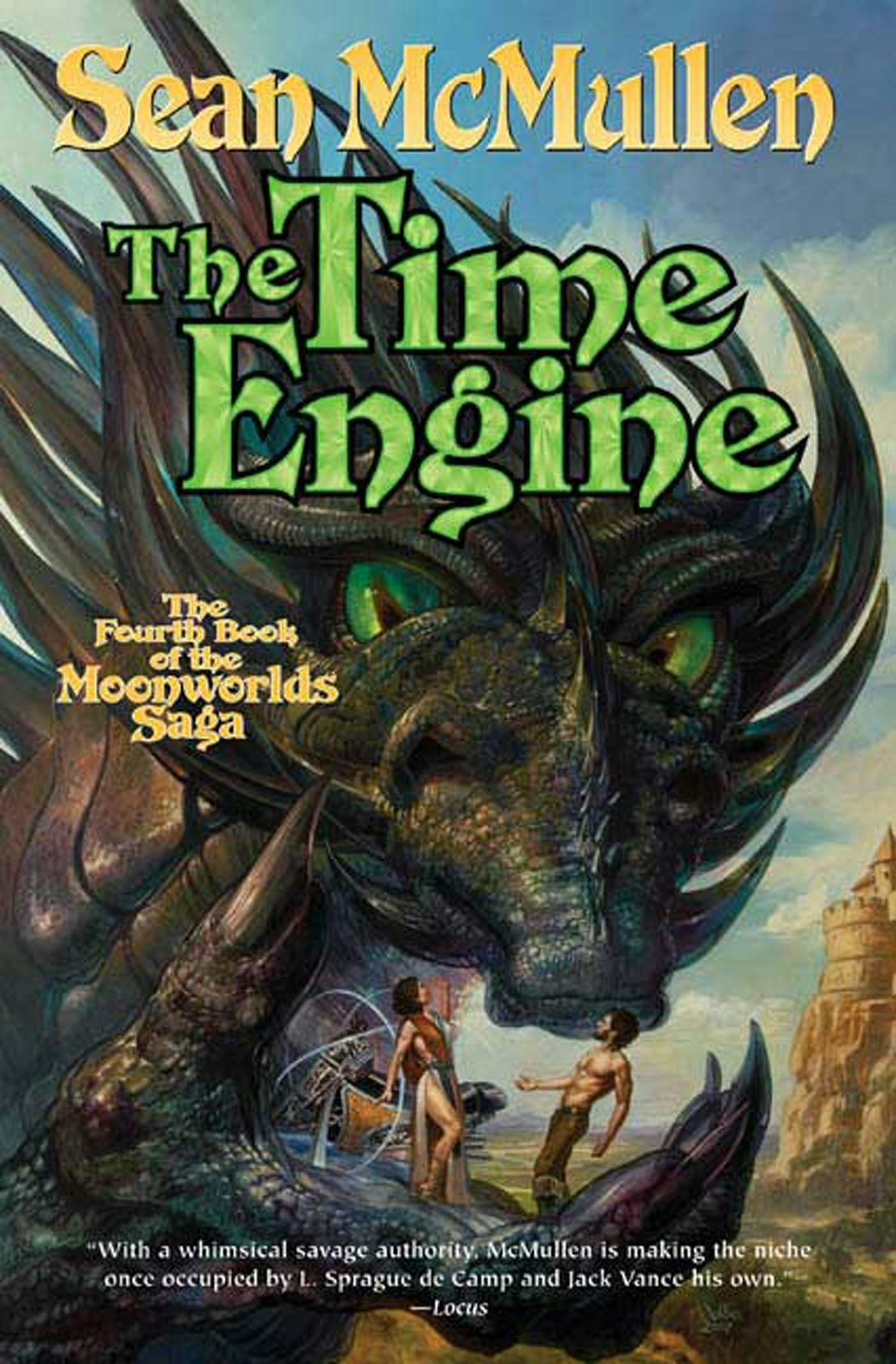 Cover for the book titled as: The Time Engine