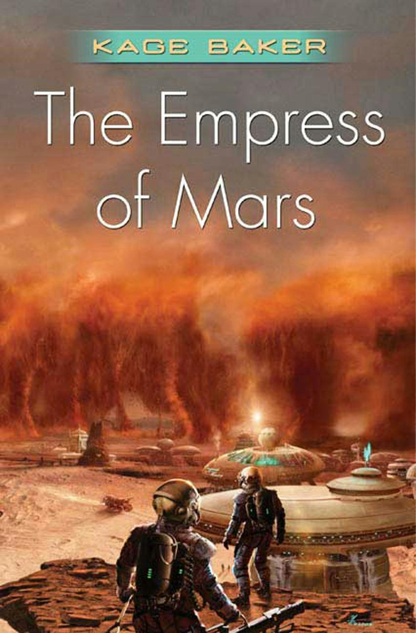 Cover for the book titled as: The Empress of Mars