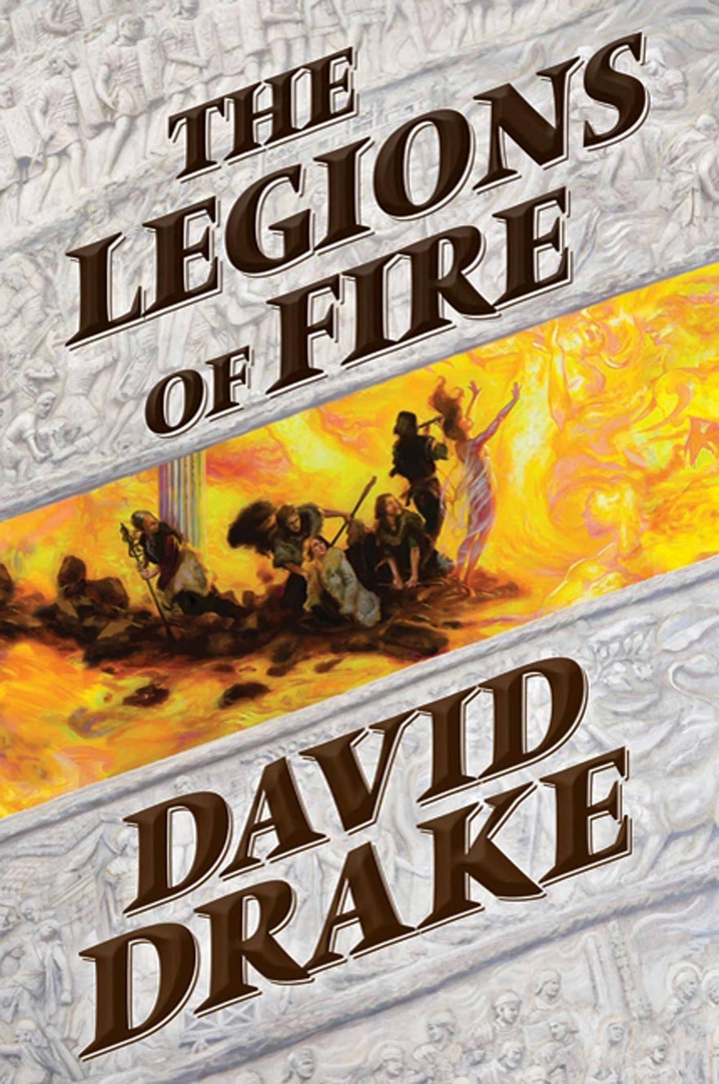 Cover for the book titled as: The Legions of Fire