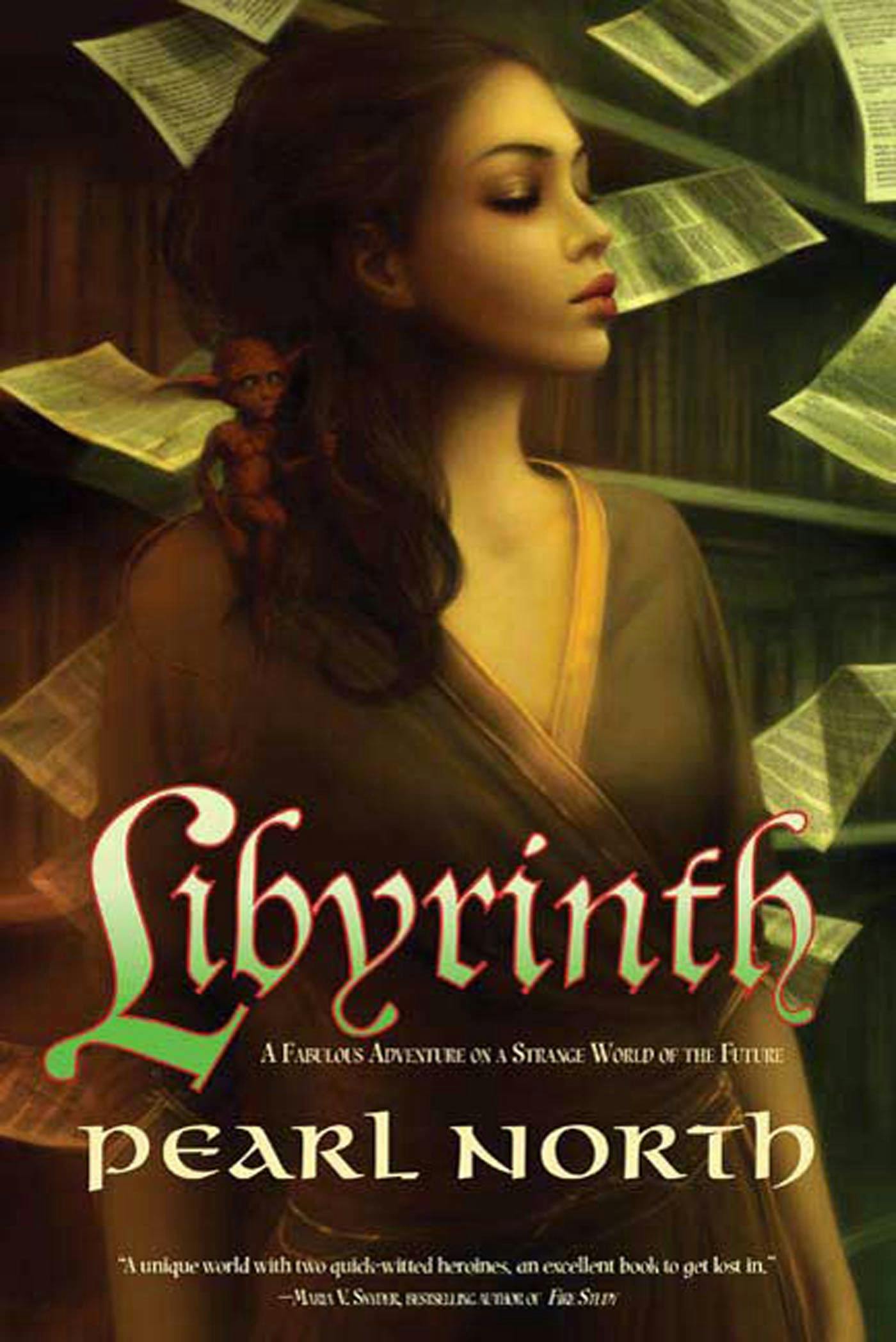 Cover for the book titled as: Libyrinth