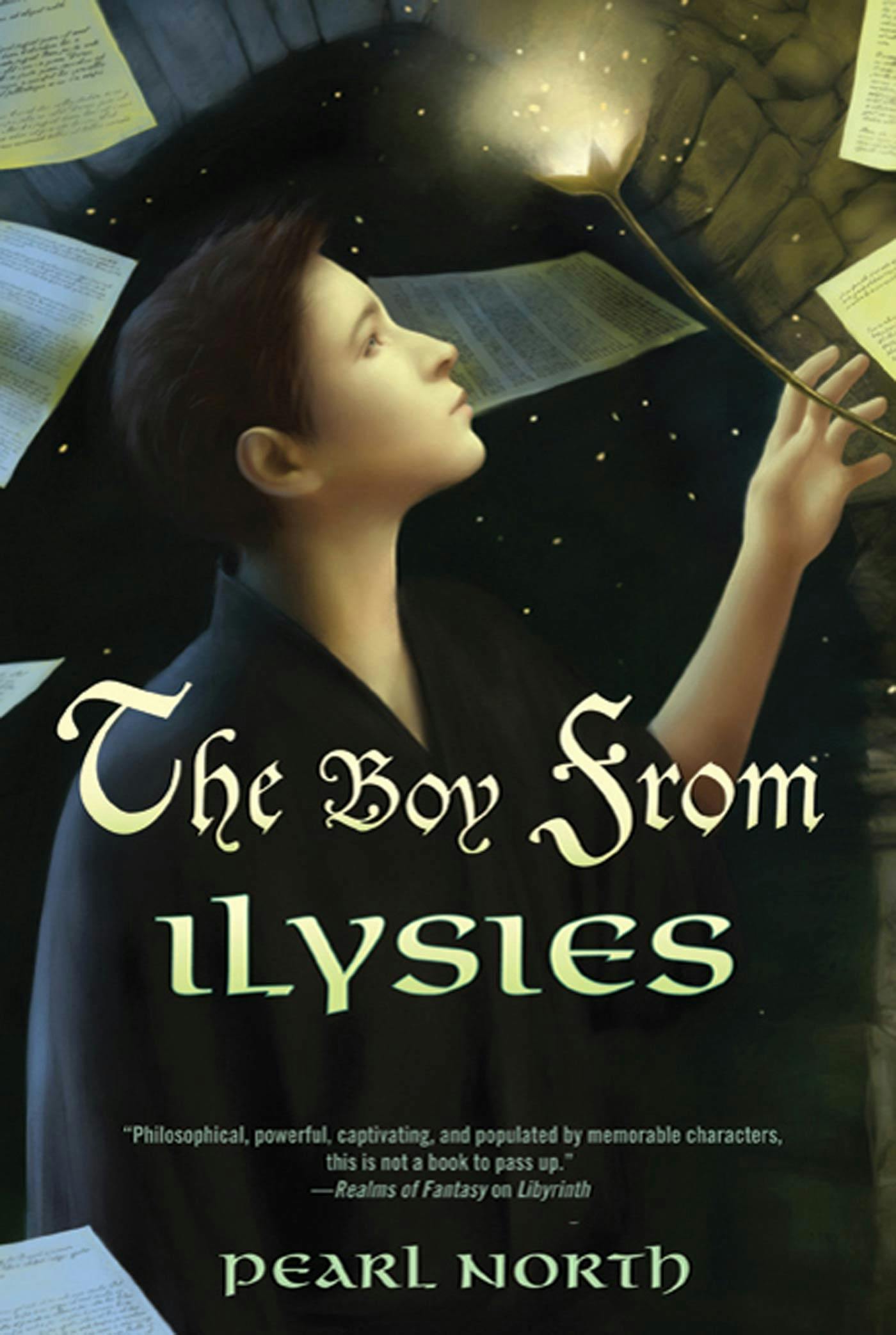 Cover for the book titled as: The Boy from Ilysies