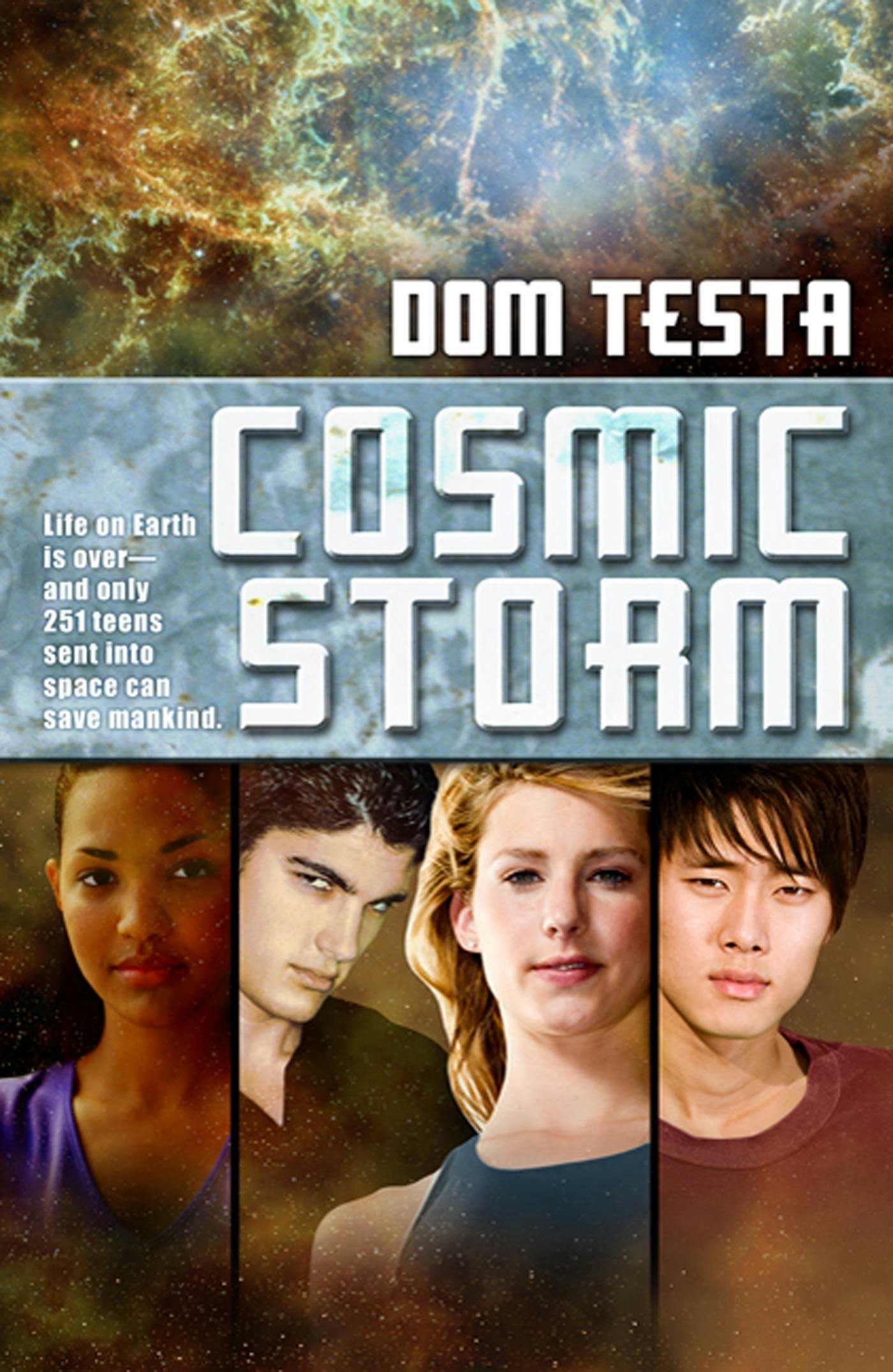 Cover for the book titled as: Cosmic Storm