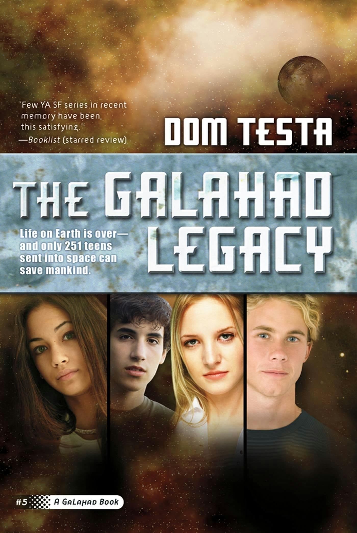 Cover for the book titled as: The Galahad Legacy