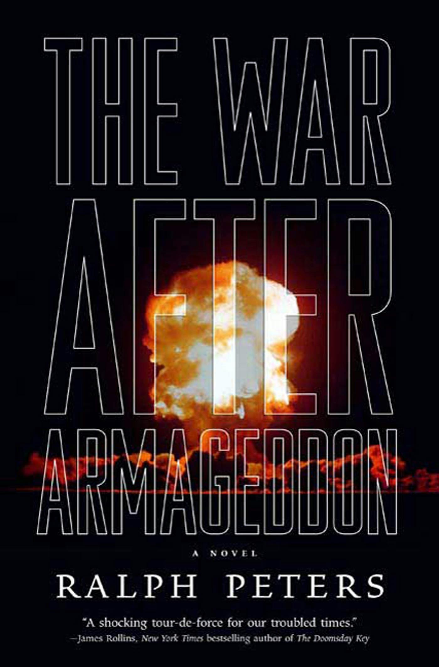 Cover for the book titled as: The War After Armageddon