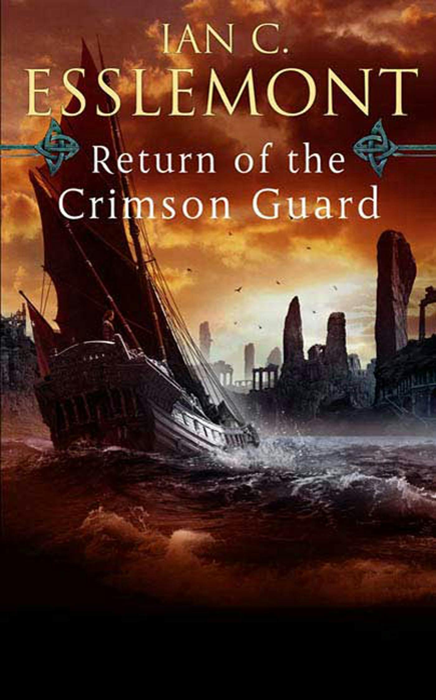 Cover for the book titled as: Return of the Crimson Guard