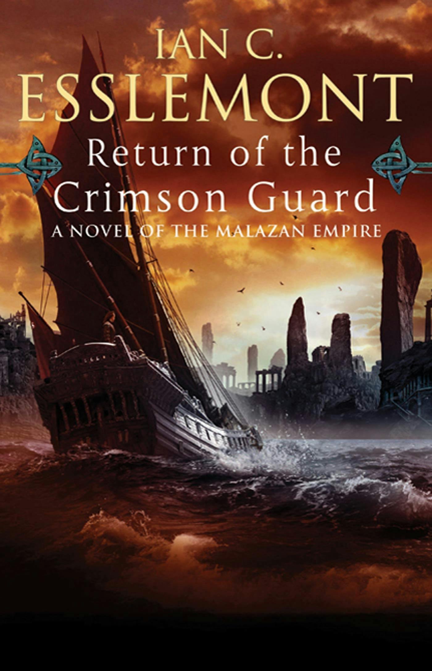 Cover for the book titled as: Return of the Crimson Guard