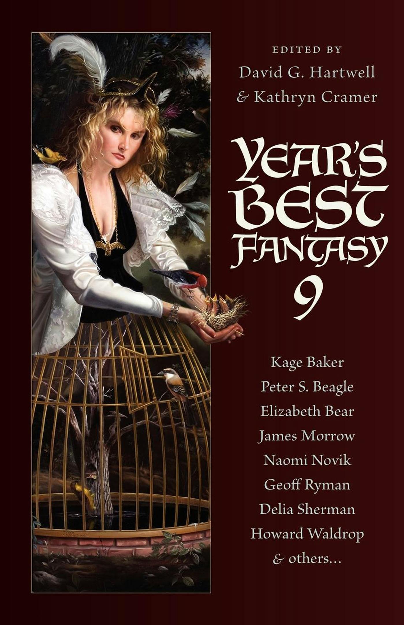 Cover for the book titled as: Year's Best Fantasy 9