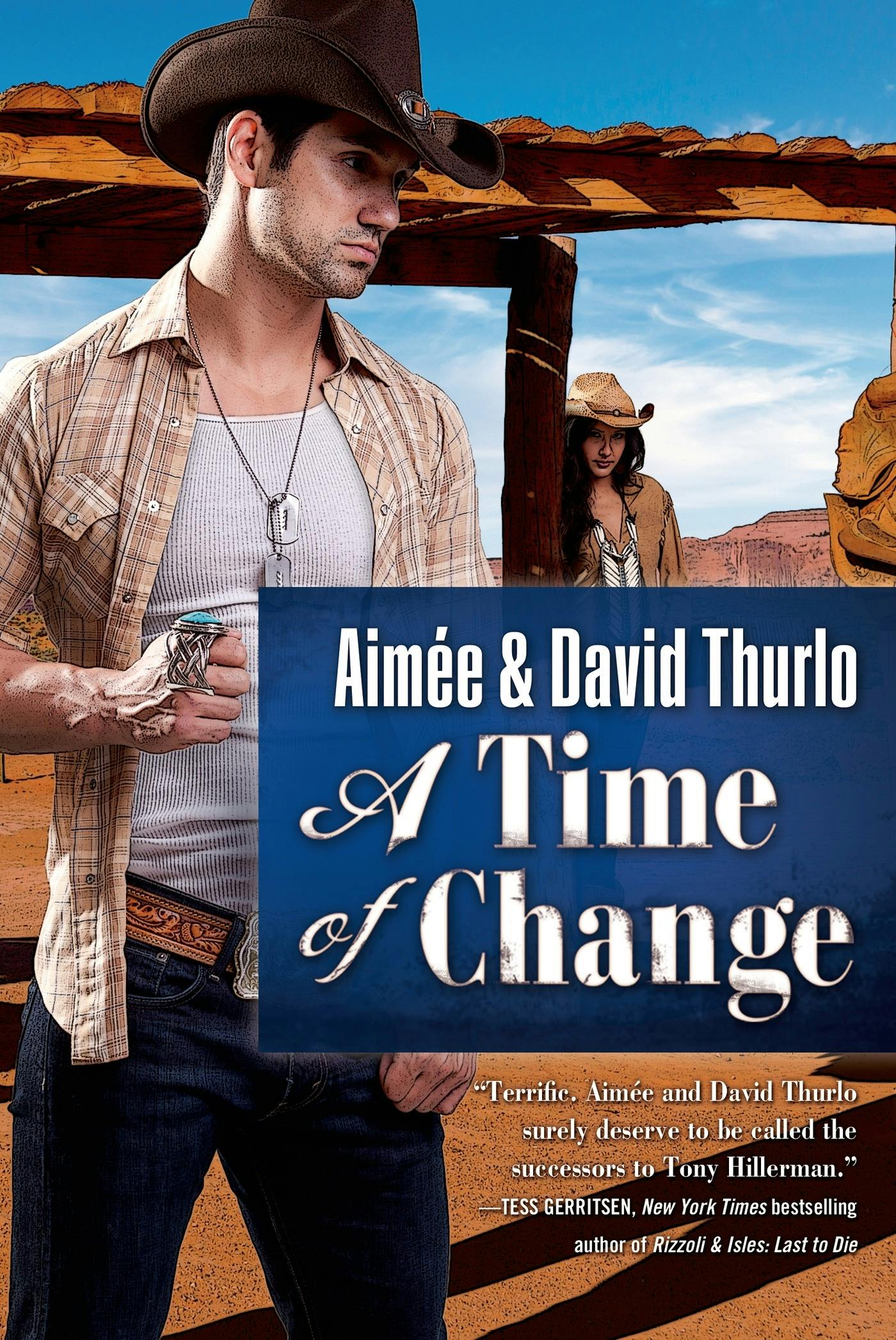 Cover for the book titled as: A Time of Change