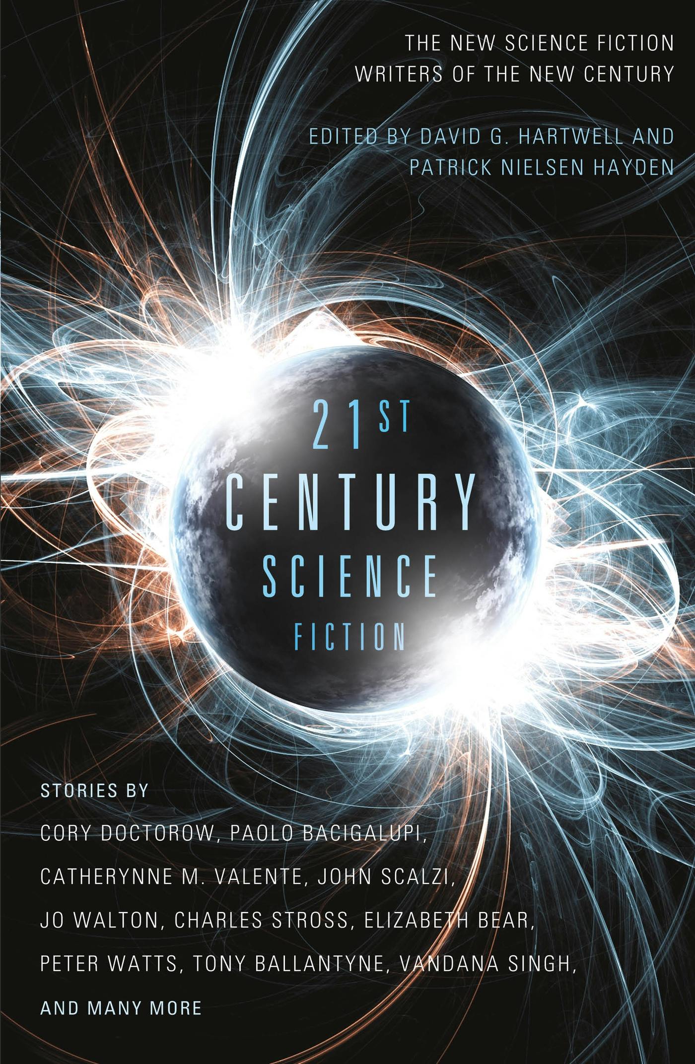 Cover for the book titled as: Twenty-First Century Science Fiction