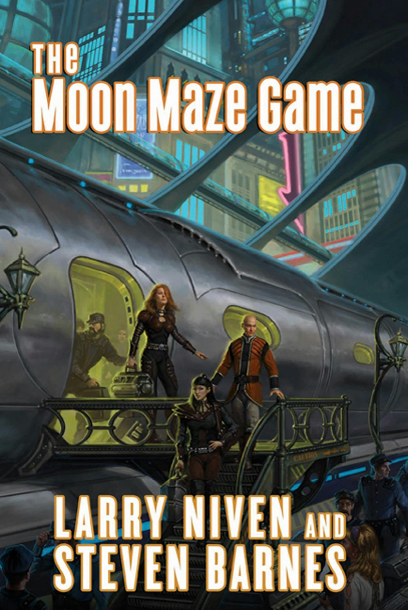 Cover for the book titled as: The Moon Maze Game