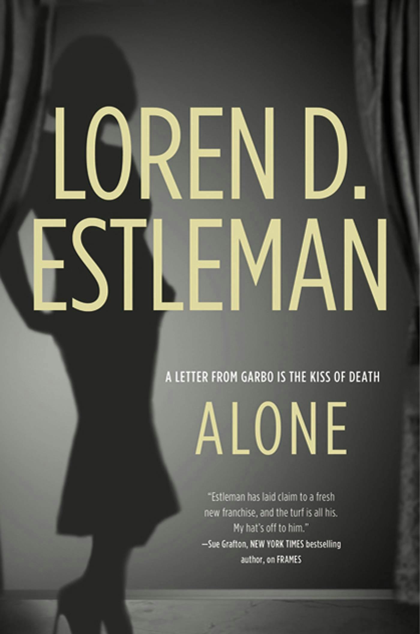 Cover for the book titled as: Alone