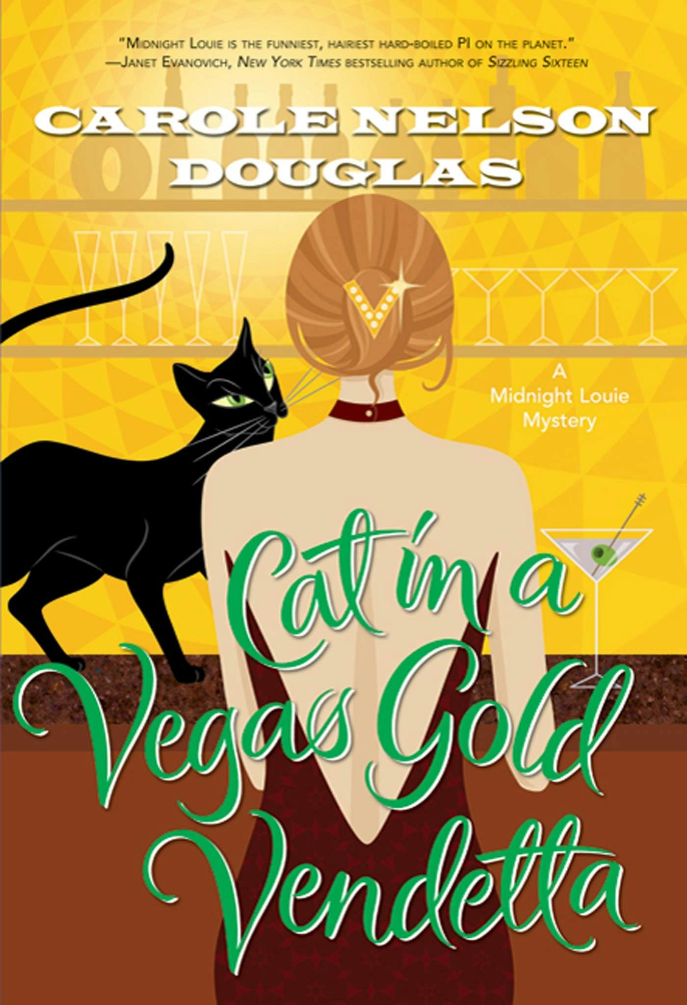 Cover for the book titled as: Cat in a Vegas Gold Vendetta