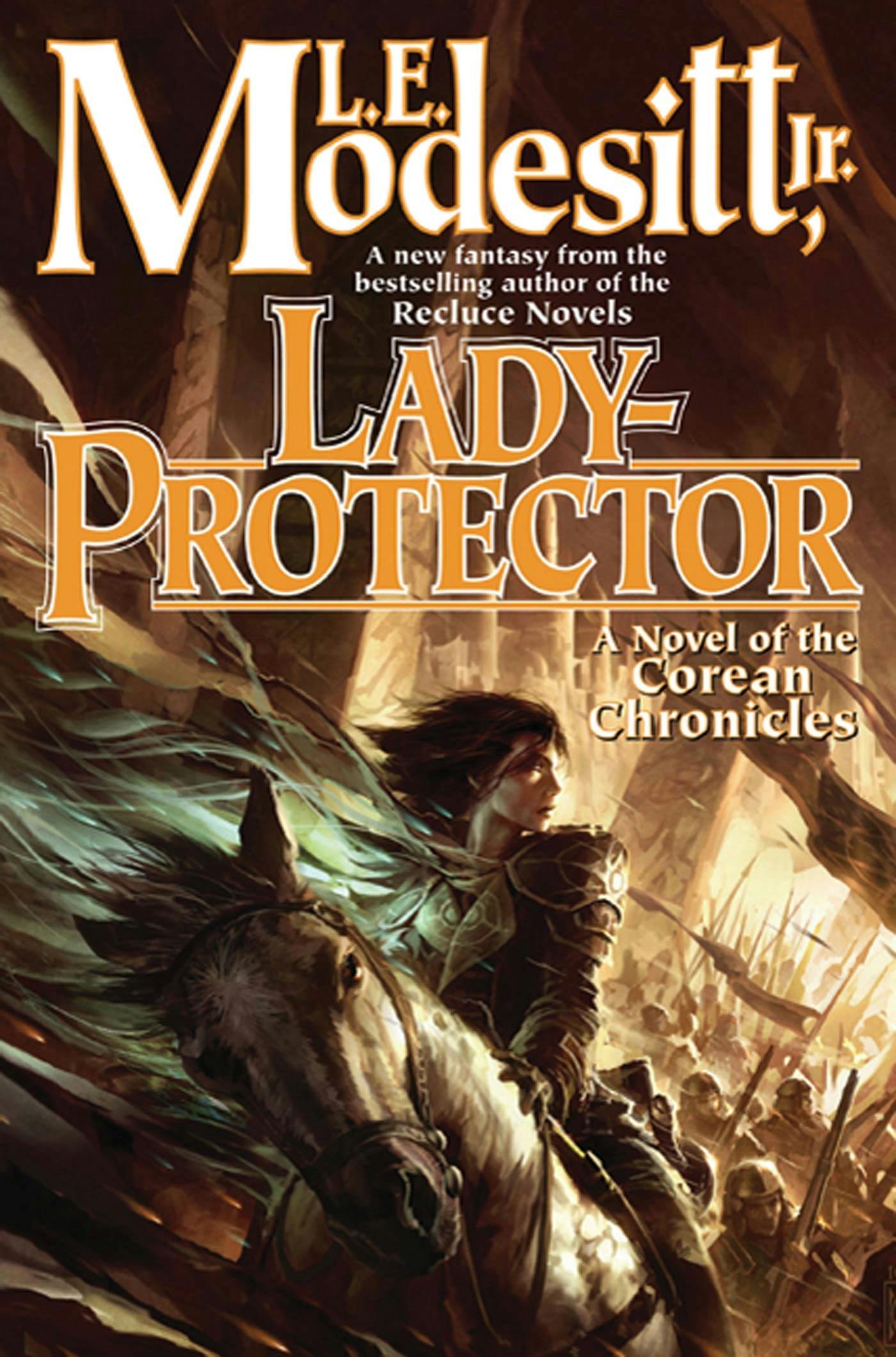 Cover for the book titled as: Lady-Protector