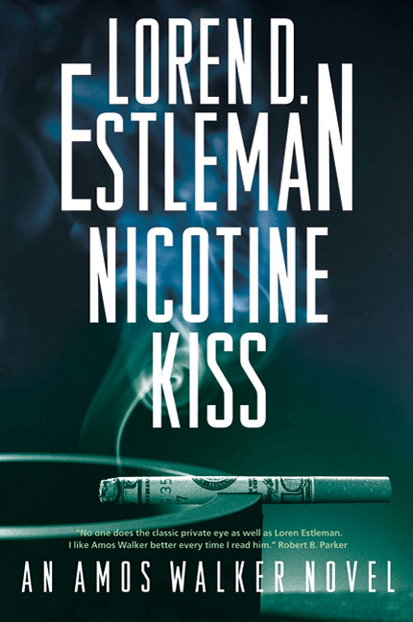 Cover for the book titled as: Nicotine Kiss