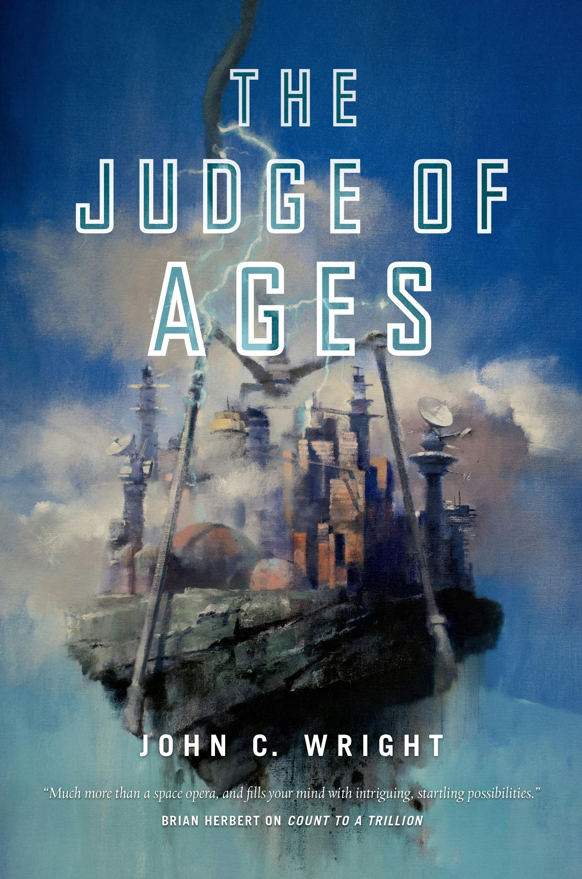 Cover for the book titled as: The Judge of Ages