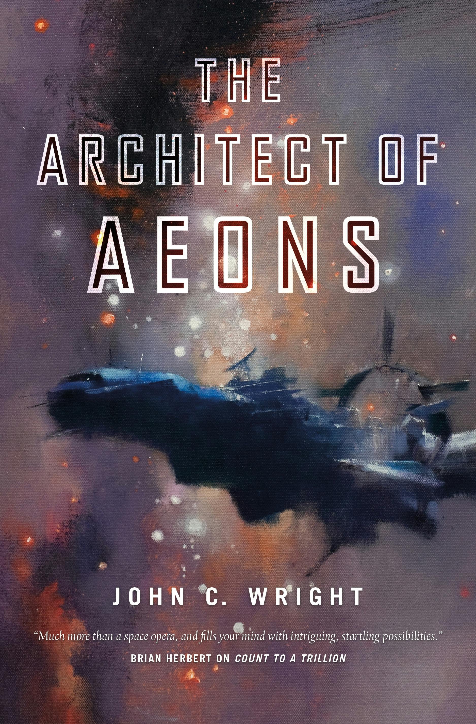 Cover for the book titled as: The Architect of Aeons